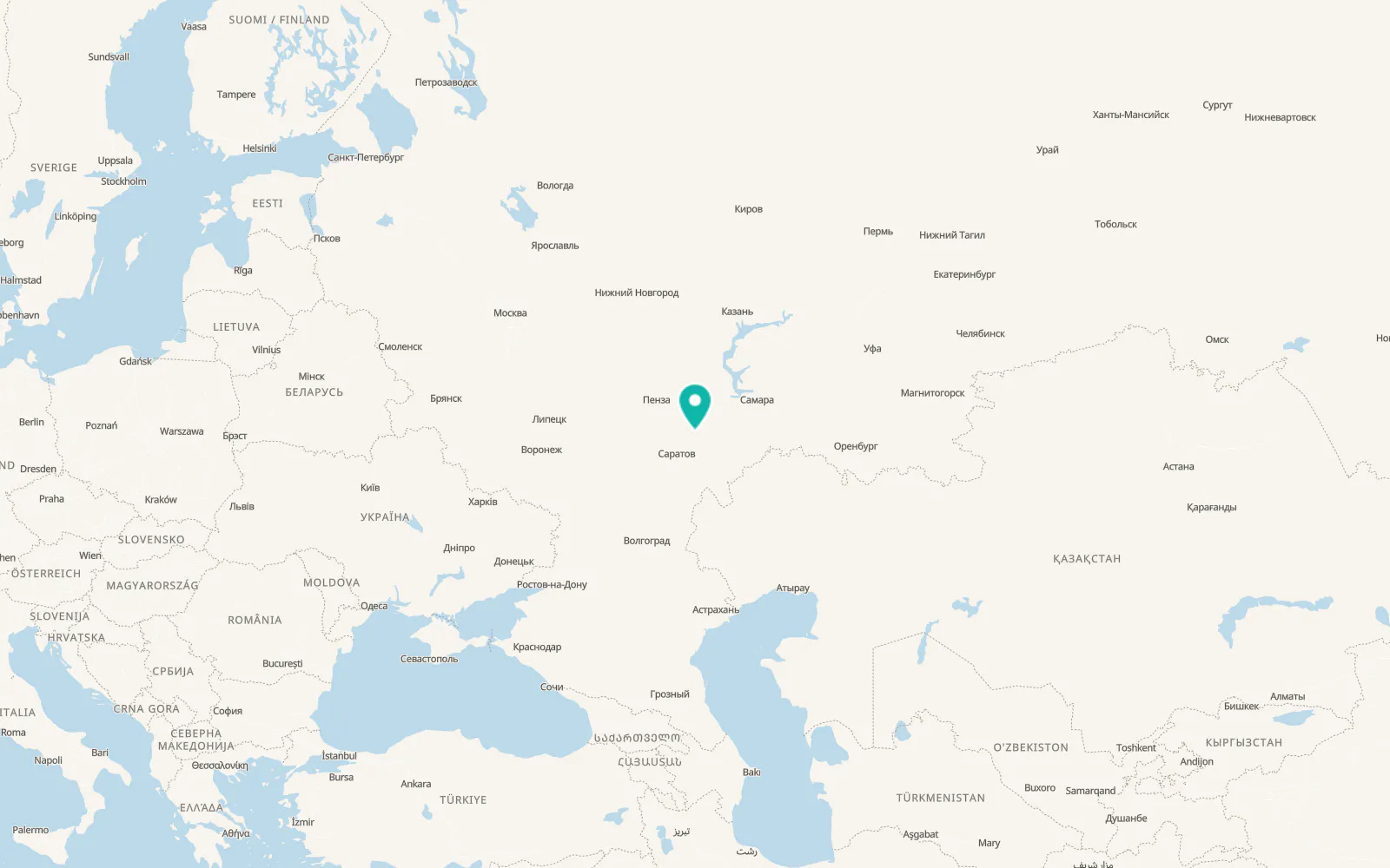 Map of Sennoy