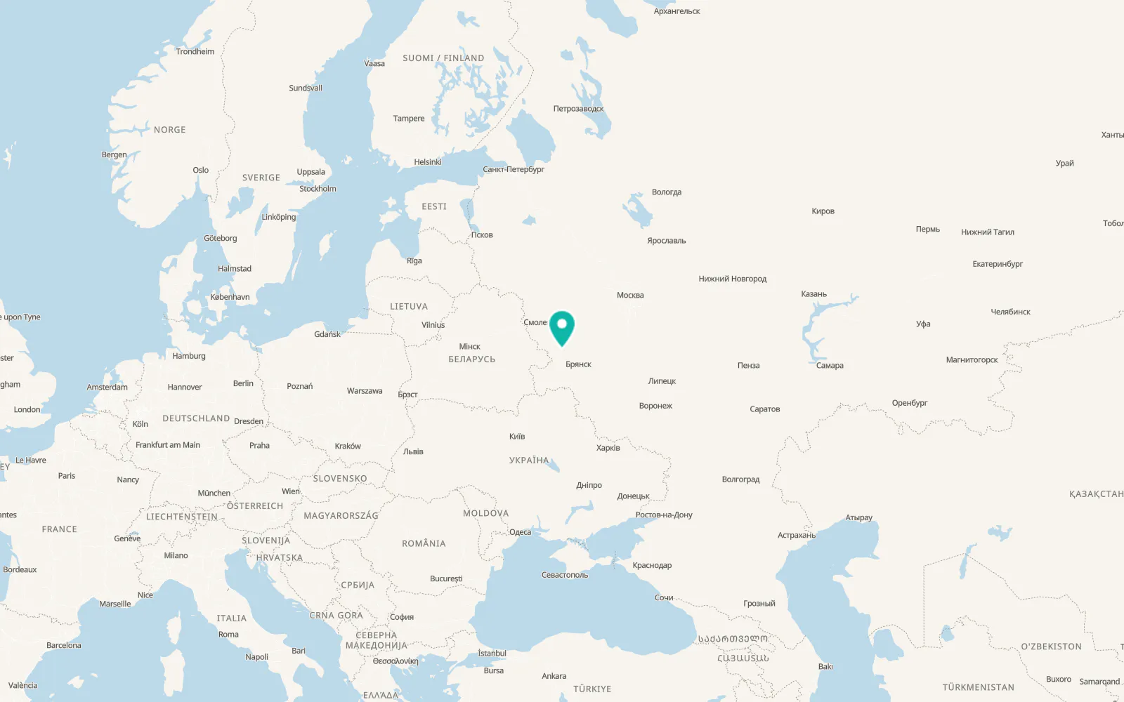 Map of Seshcha