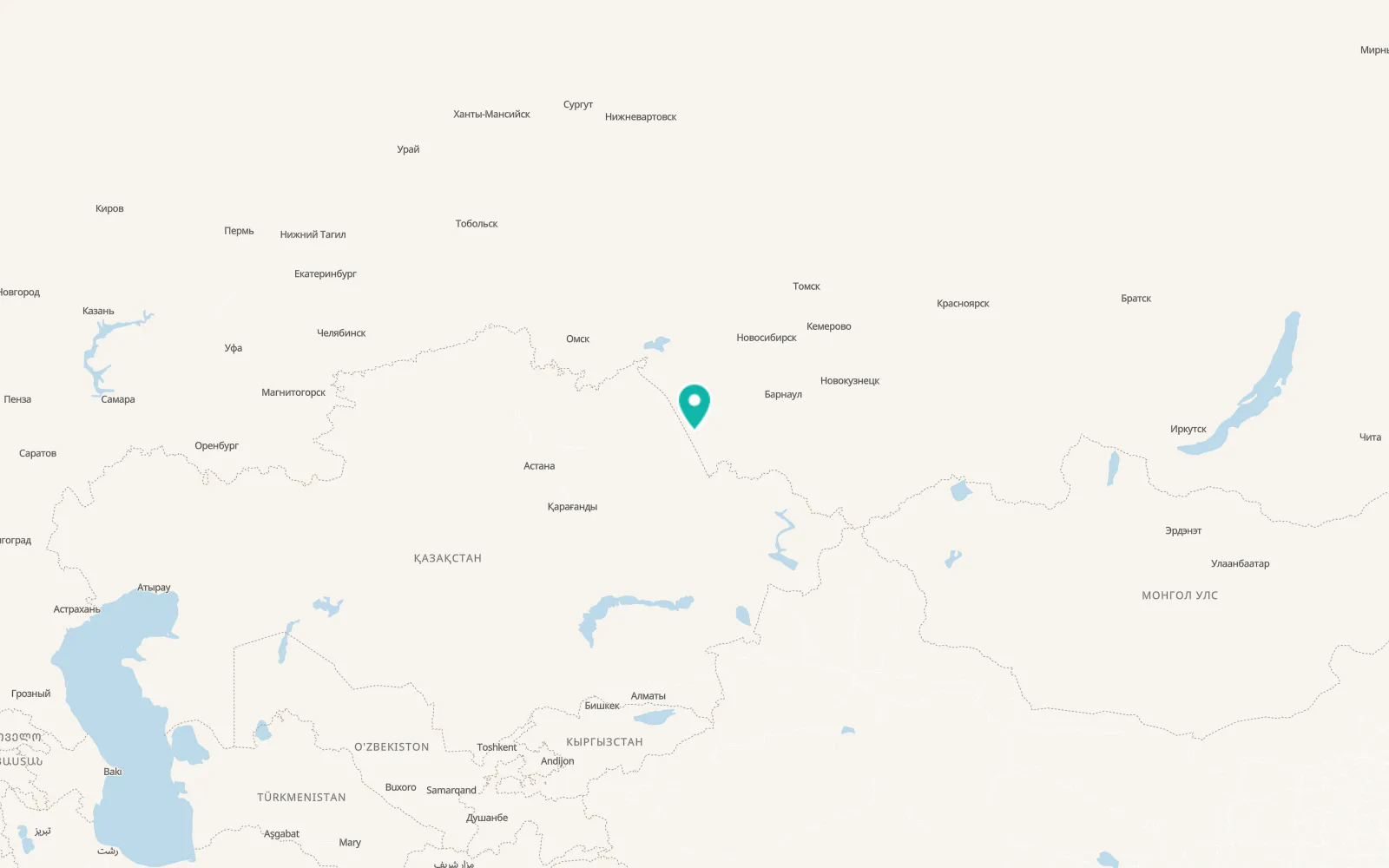 Map of Severka