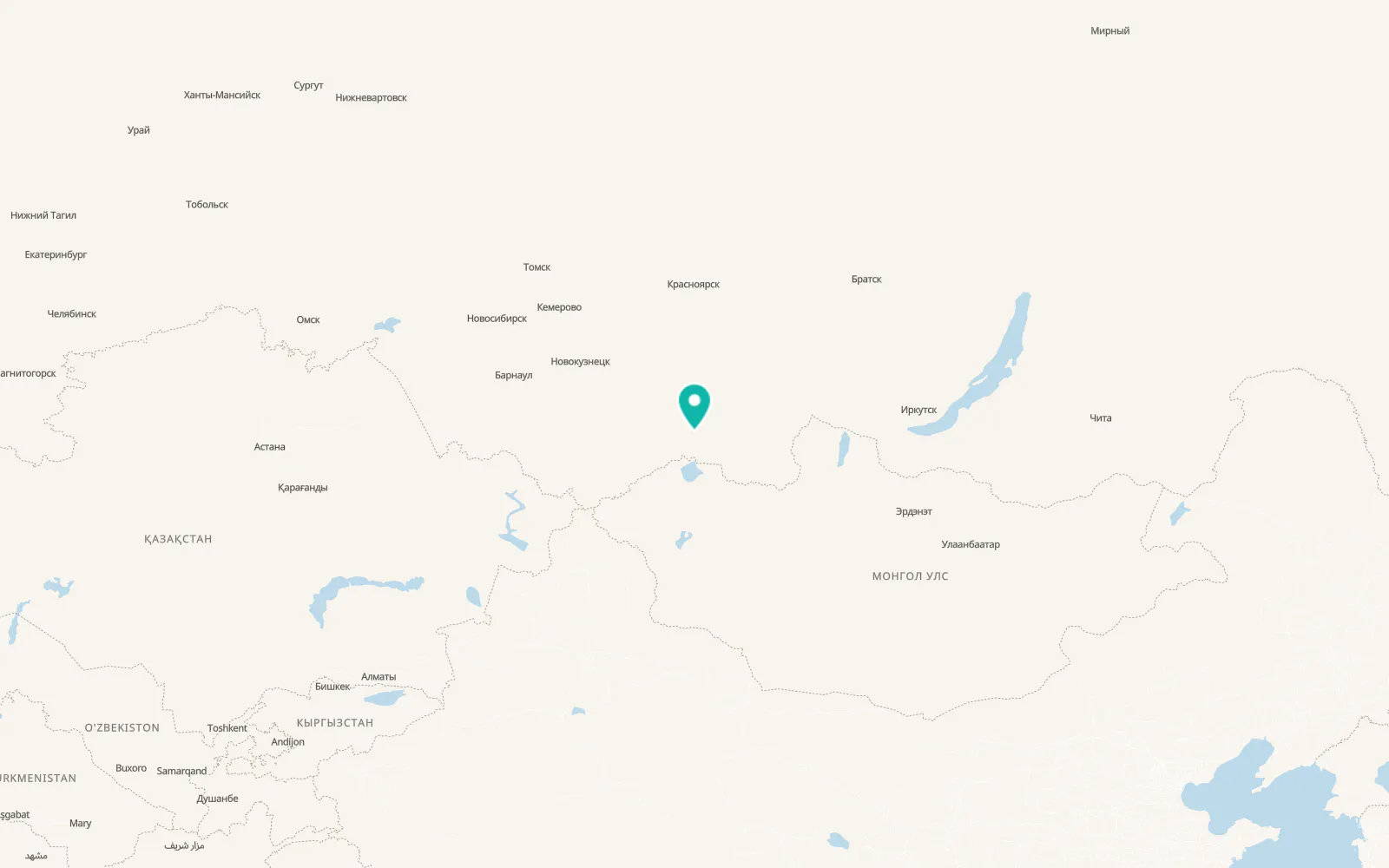 Map of Shagonar