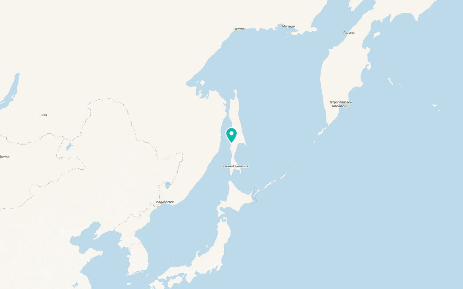 Map of Shakhtërsk