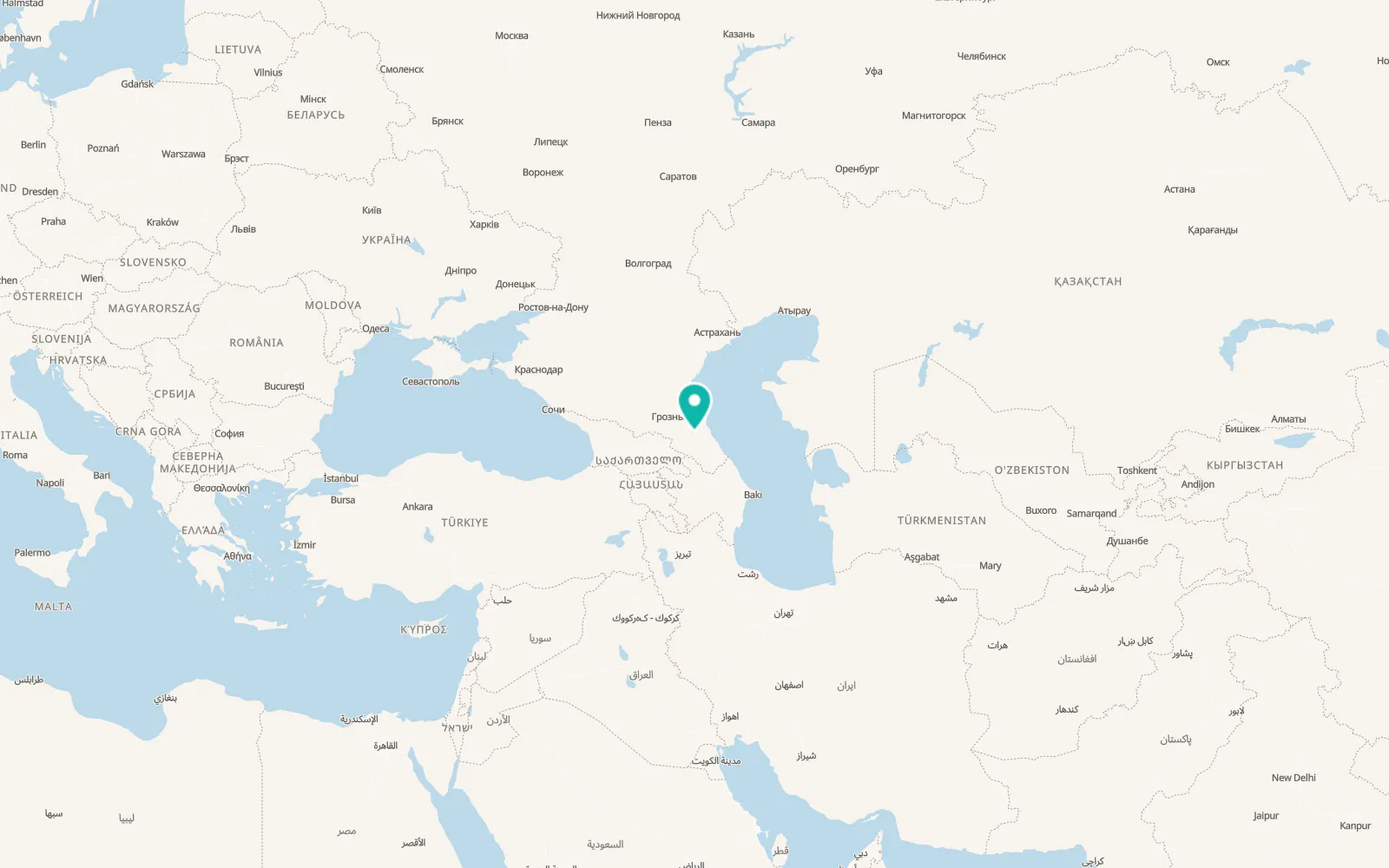 Map of Shamil’kala