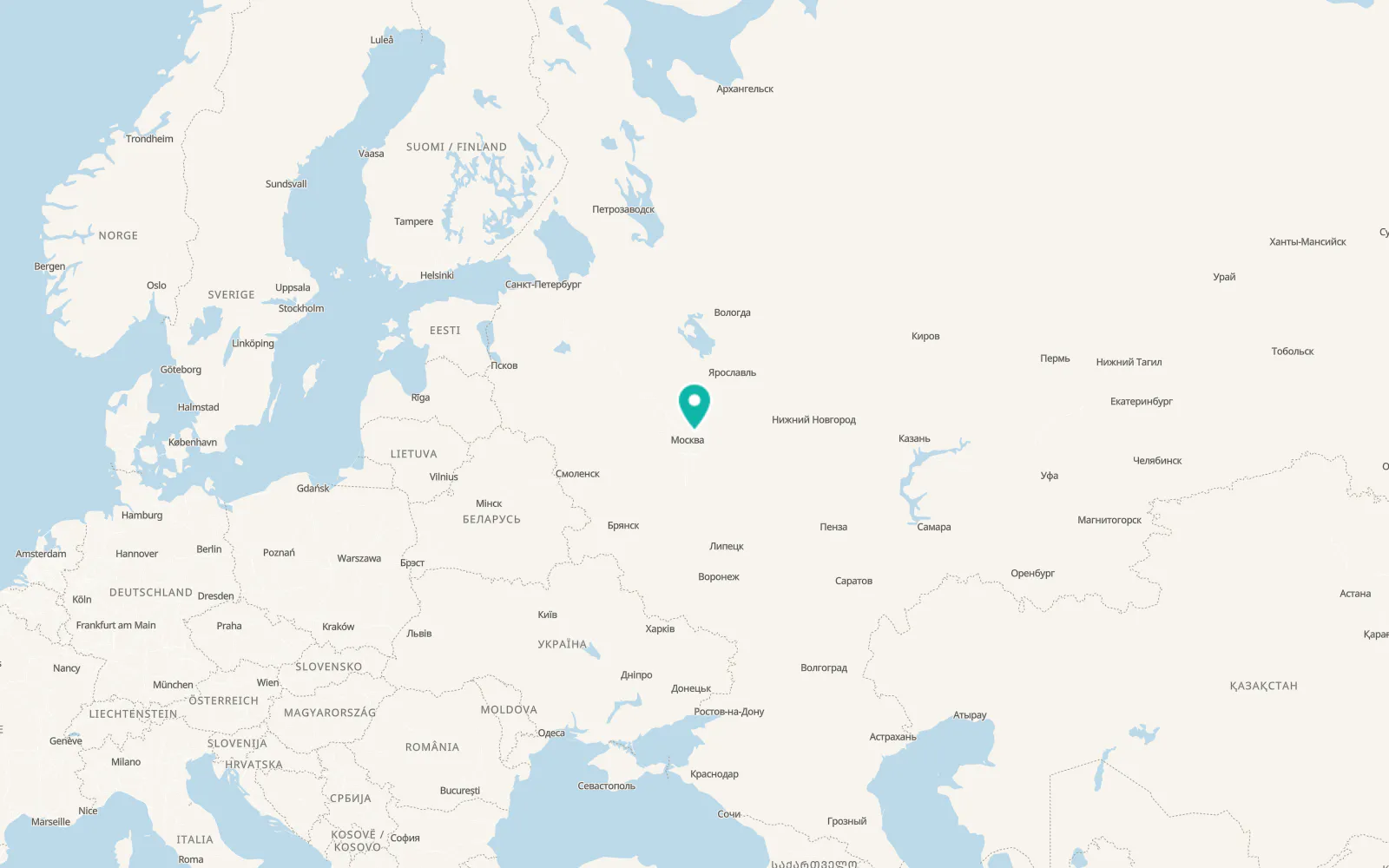 Map of Shchyolkovo