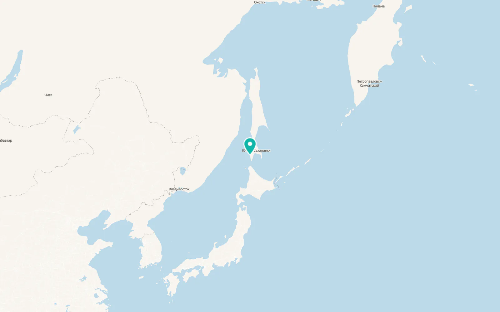 Map of Shebunino