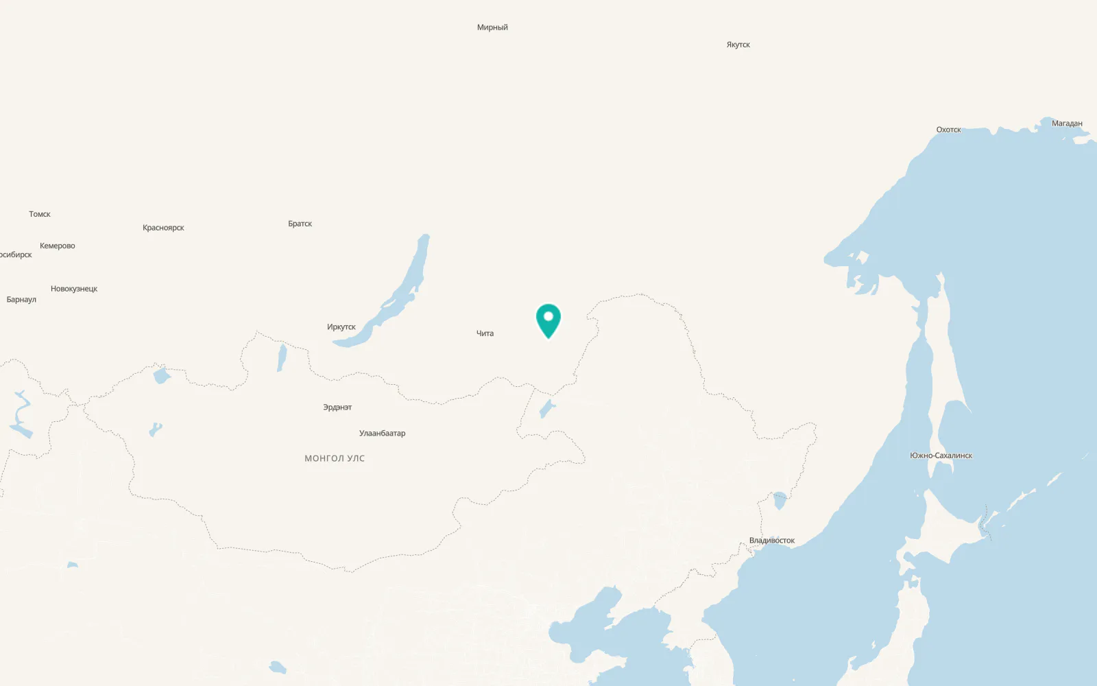 Map of Shelopugino
