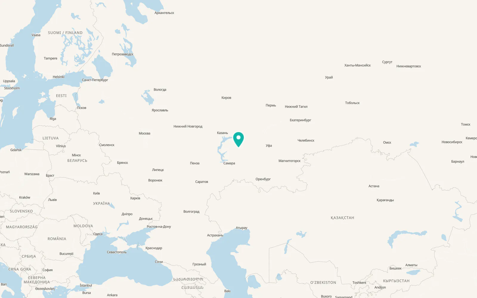 Map of Shentala