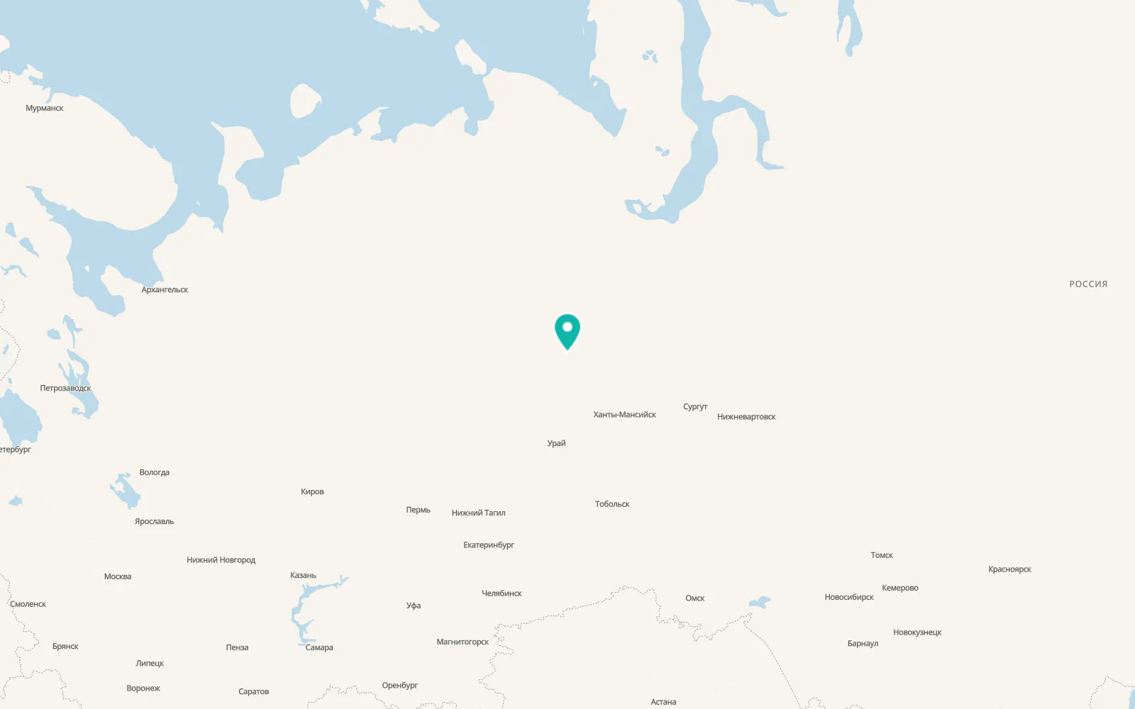 Map of Sherkaly