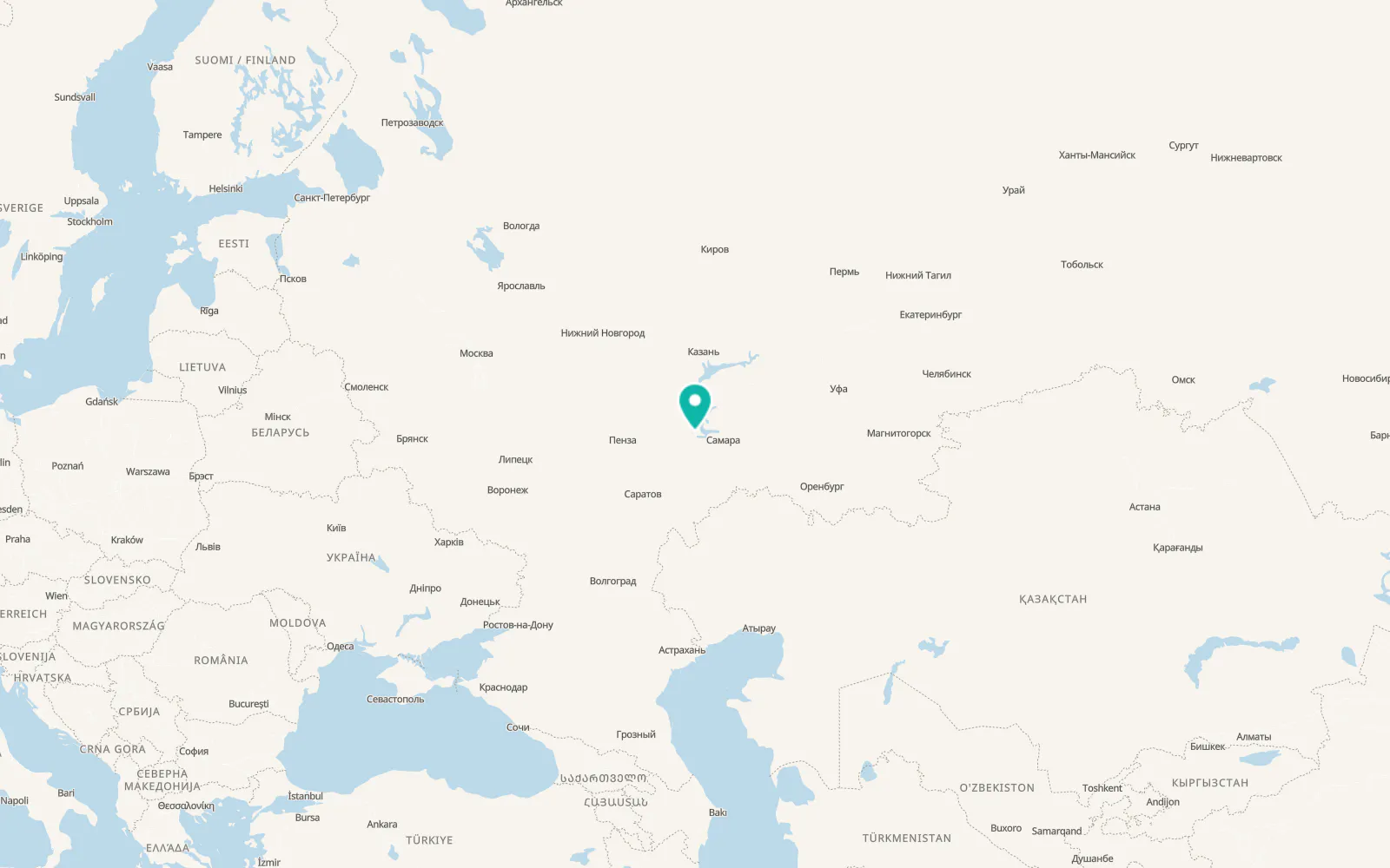 Map of Shigony