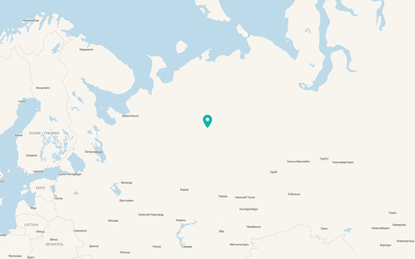Map of Shudayag