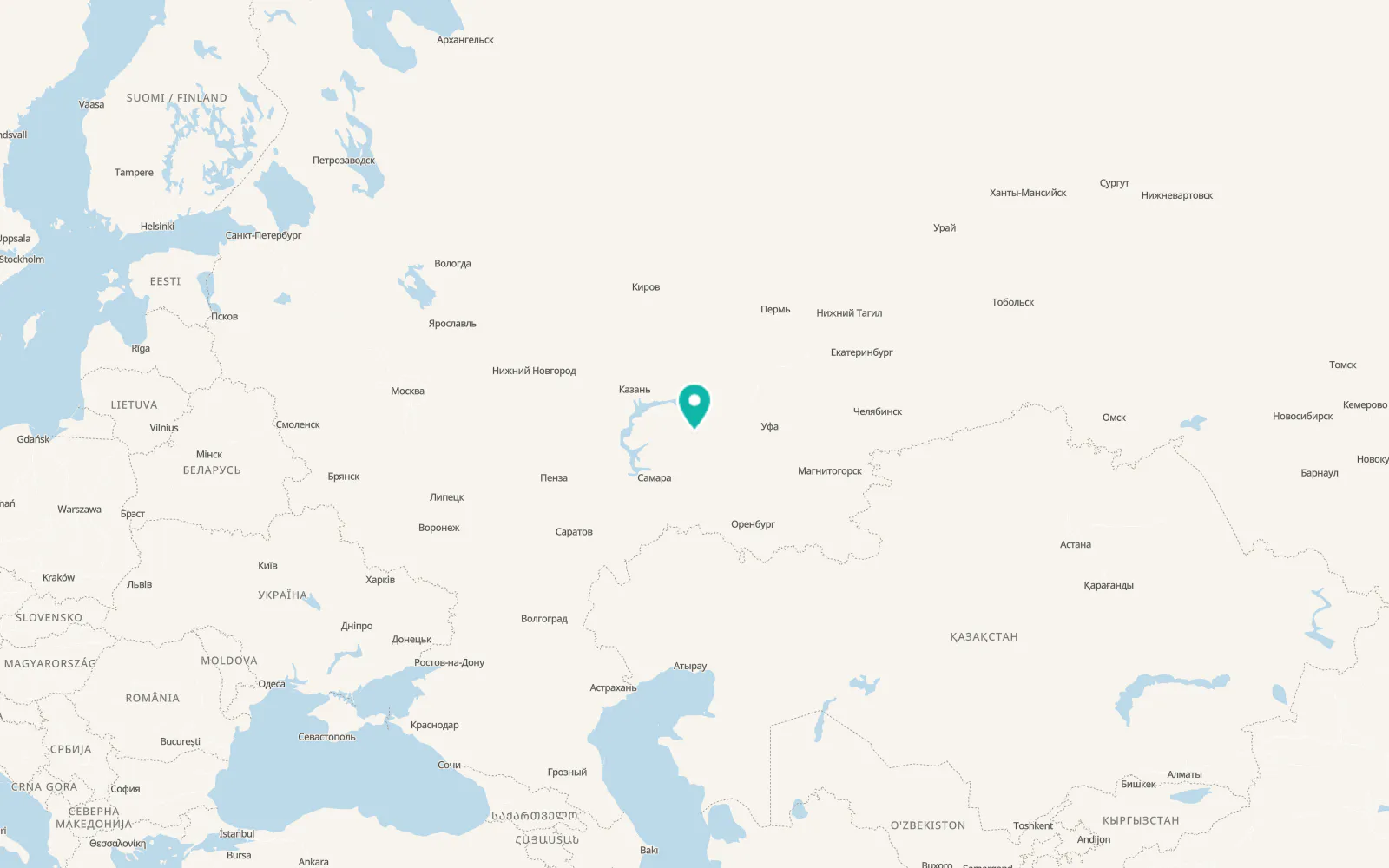 Map of Shugurovo