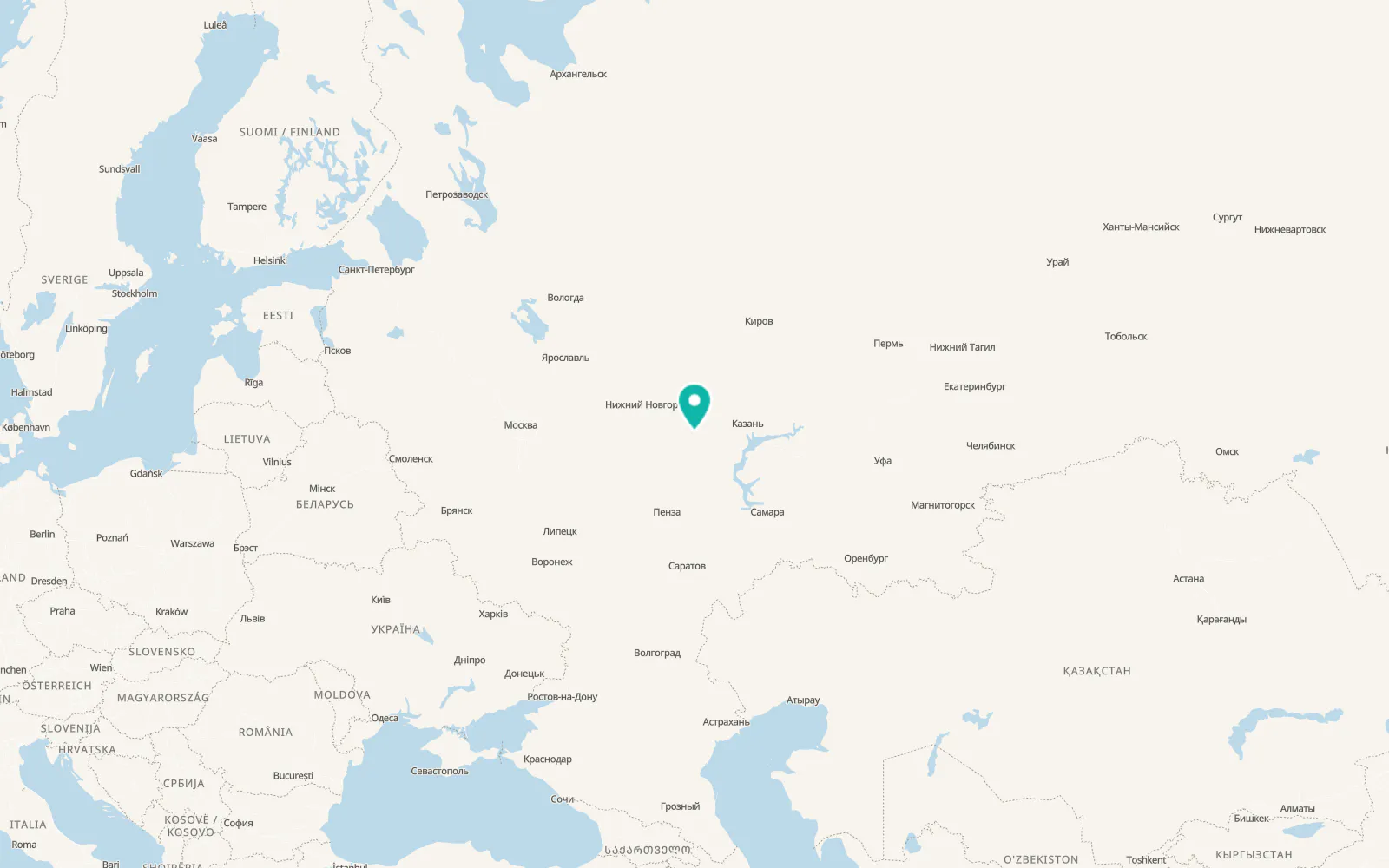 Map of Shumerlya