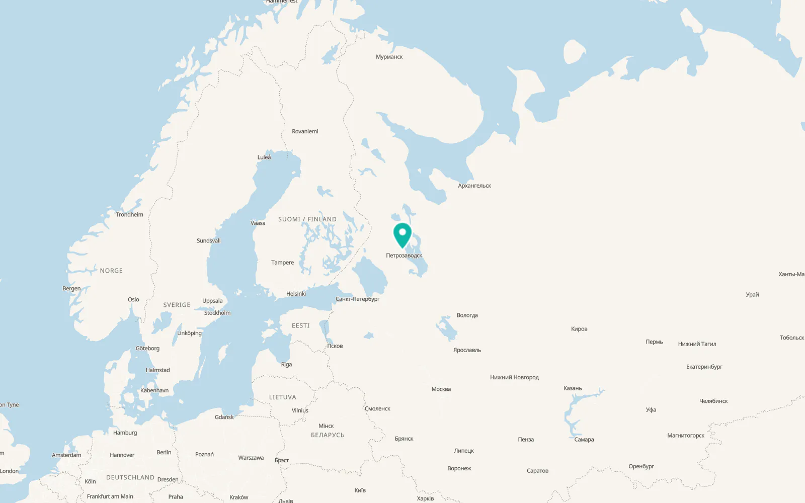 Map of Shuya