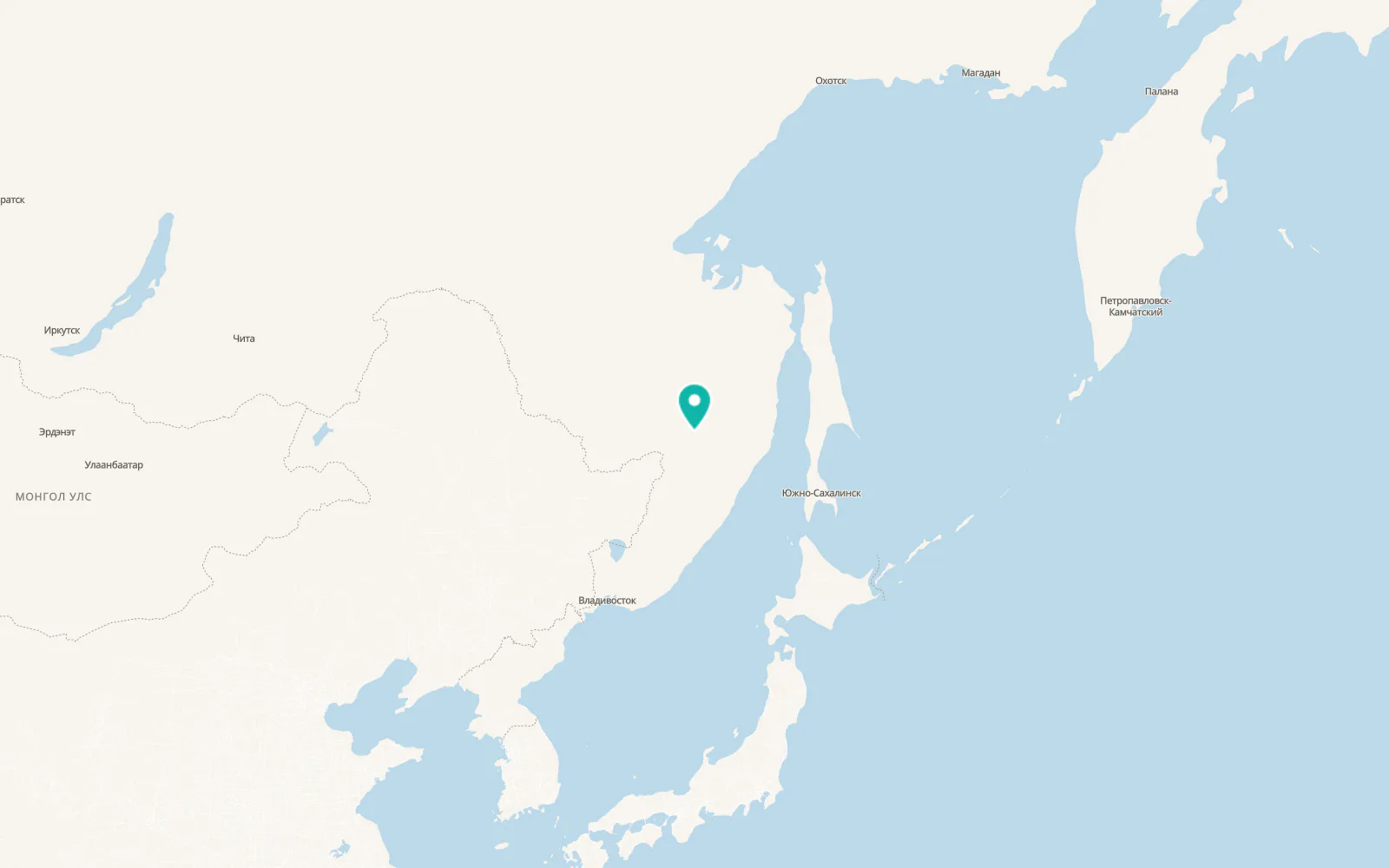 Map of Sinda