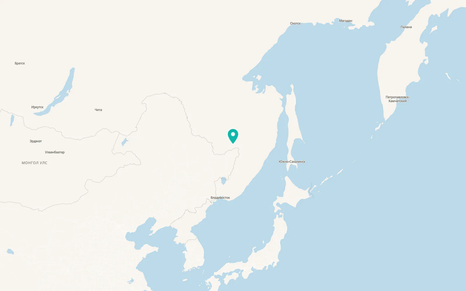Map of Smidovich