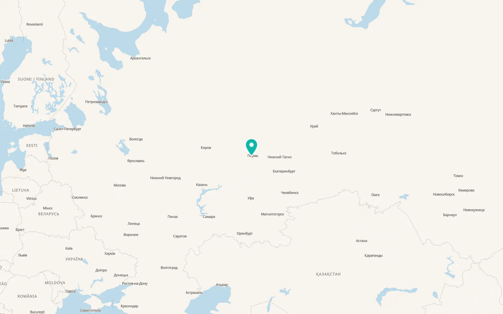 Map of Sokol