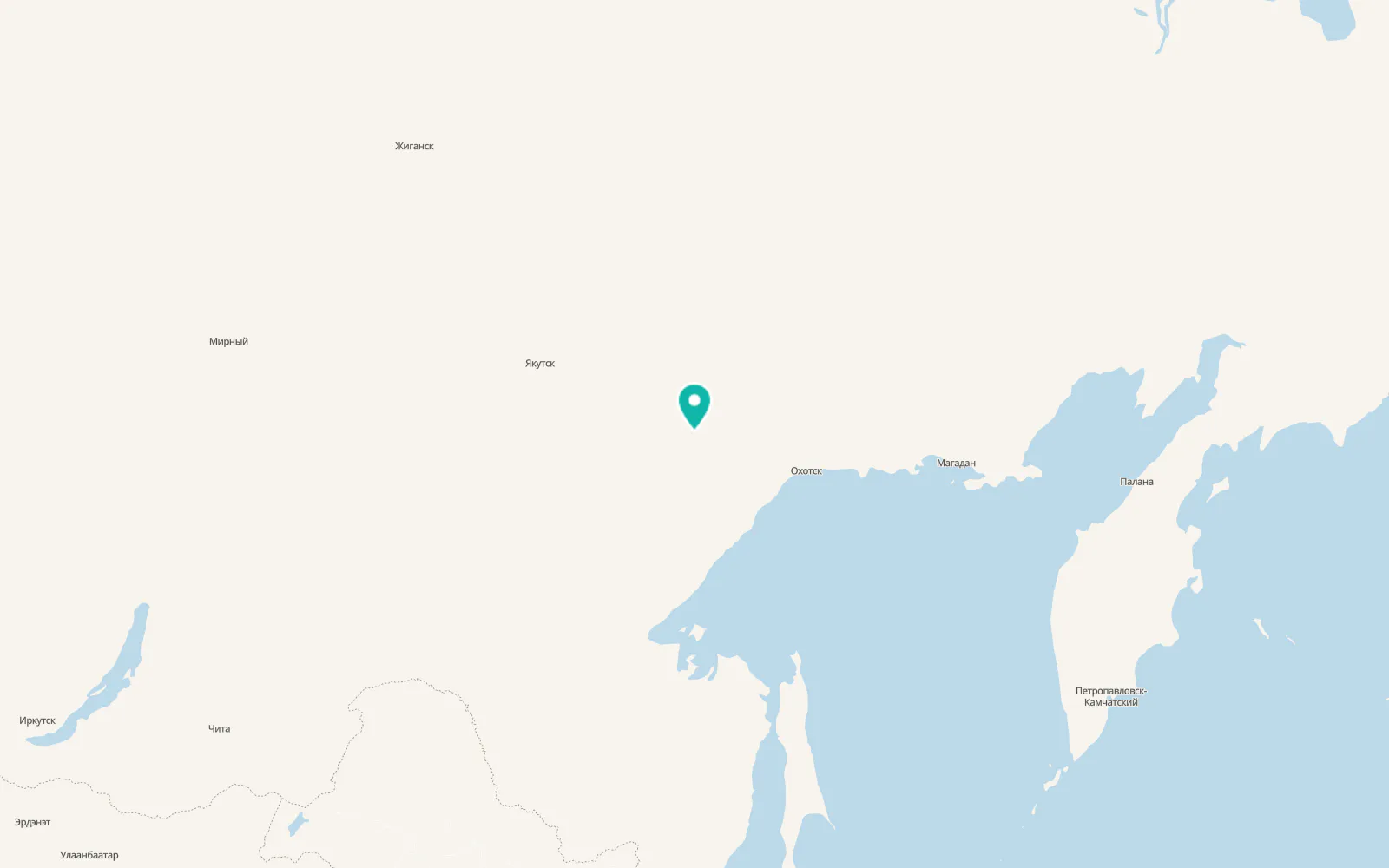 Map of Solnechnyy