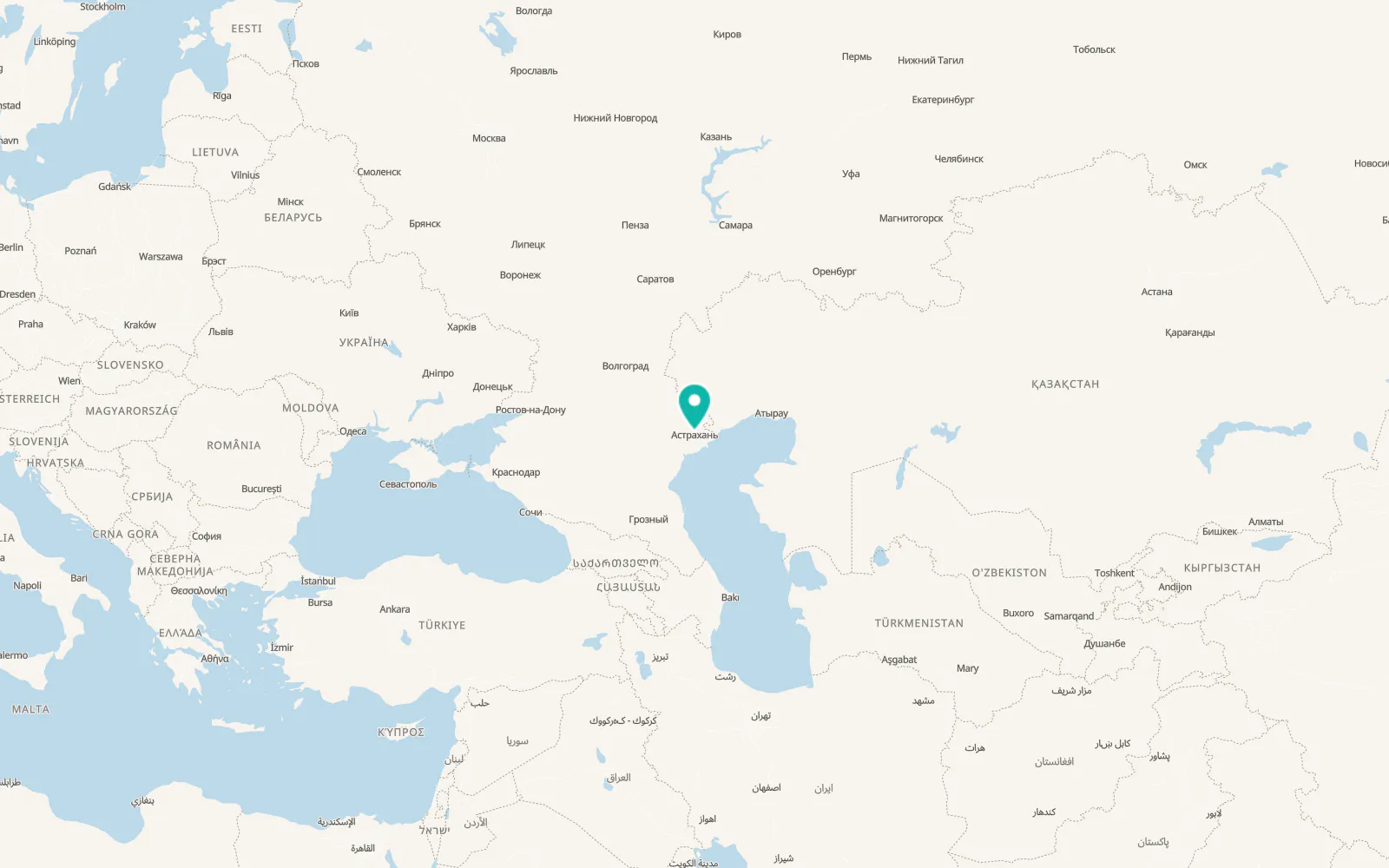 Map of Solyanka