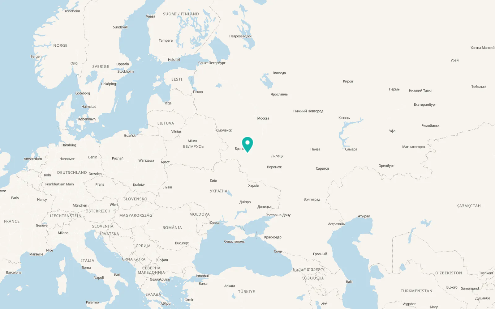 Map of Soskovo