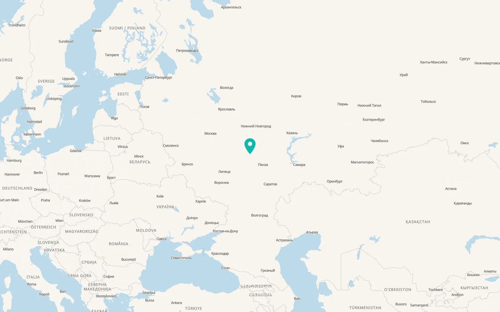 Map of Spassk