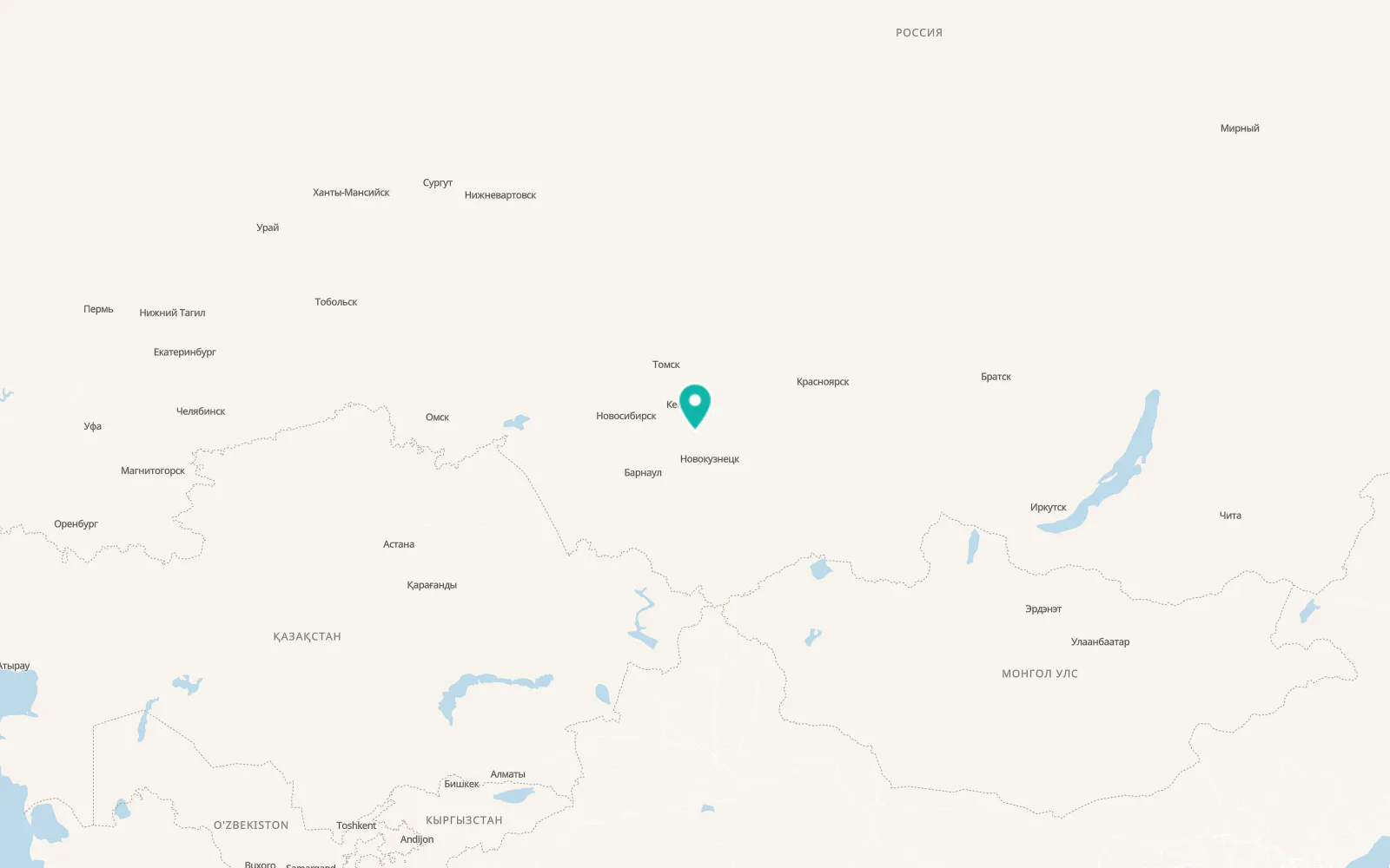 Map of Staropesterevo
