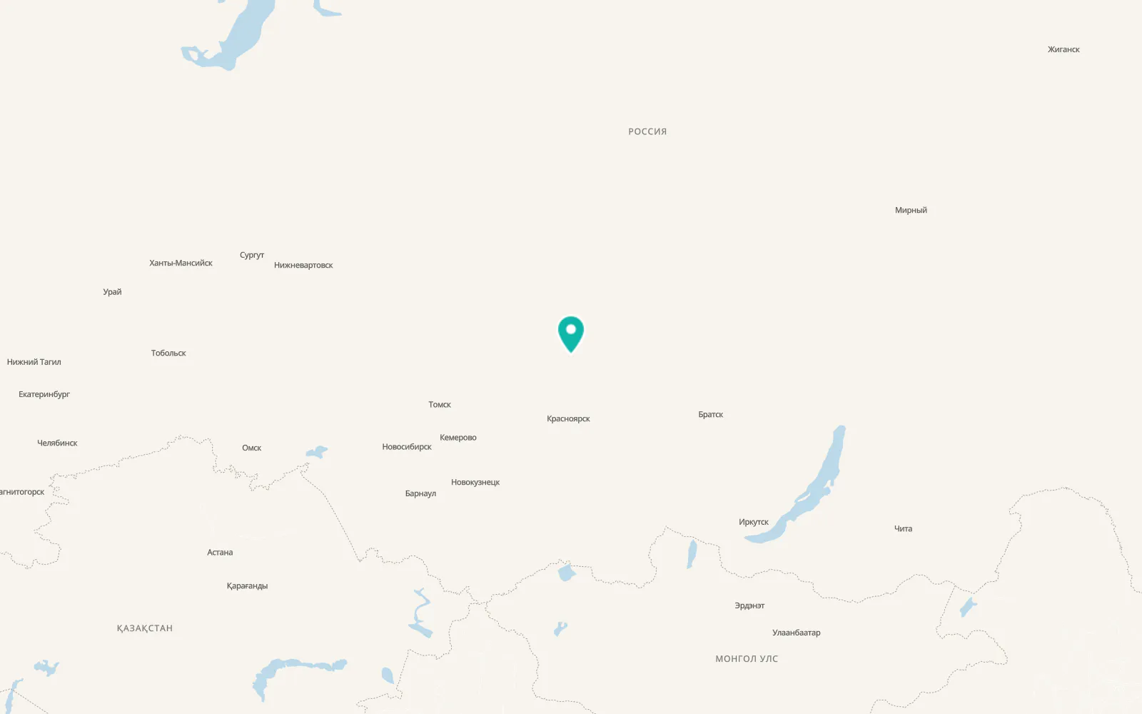 Map of Strelka