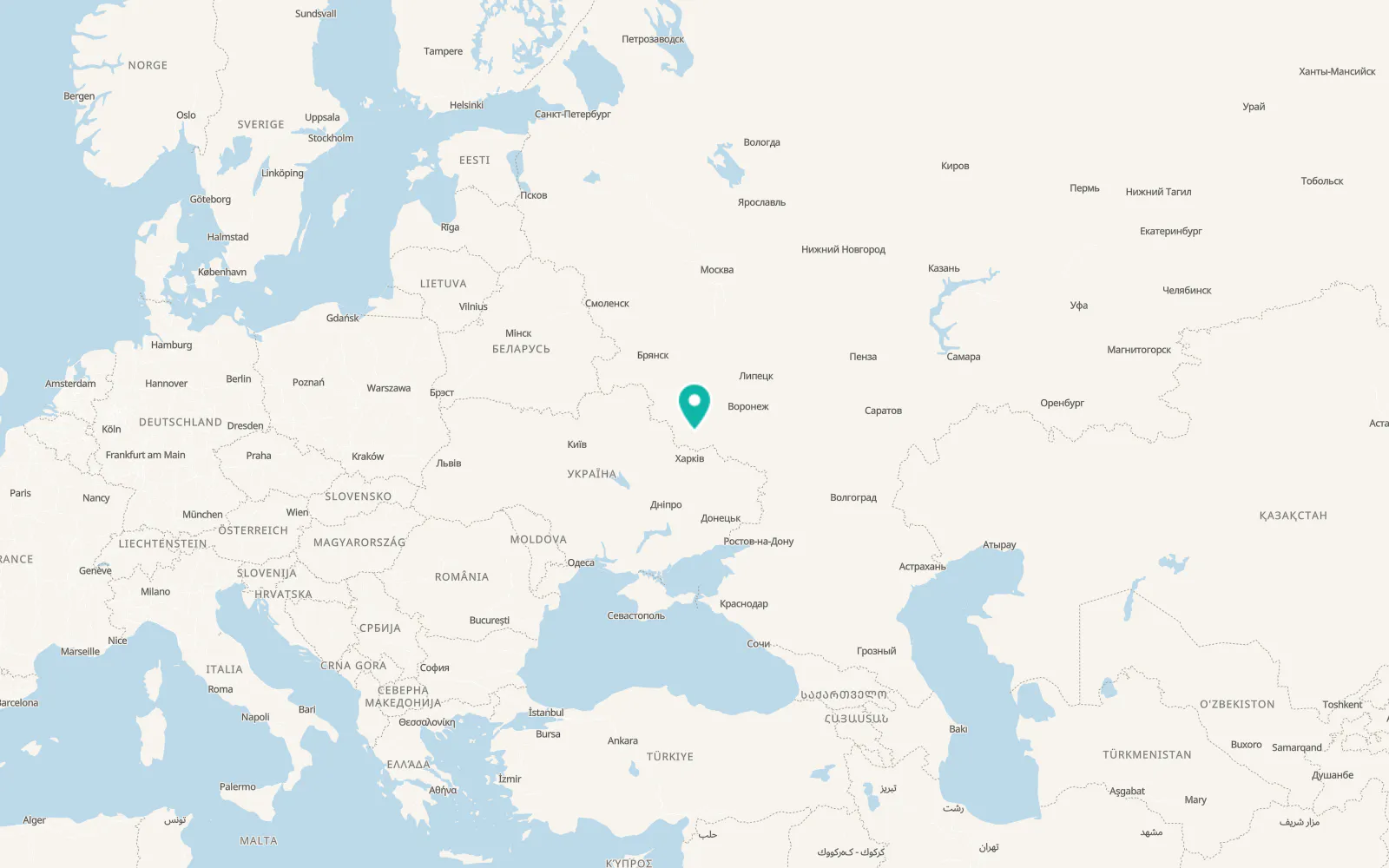 Map of Stroitel