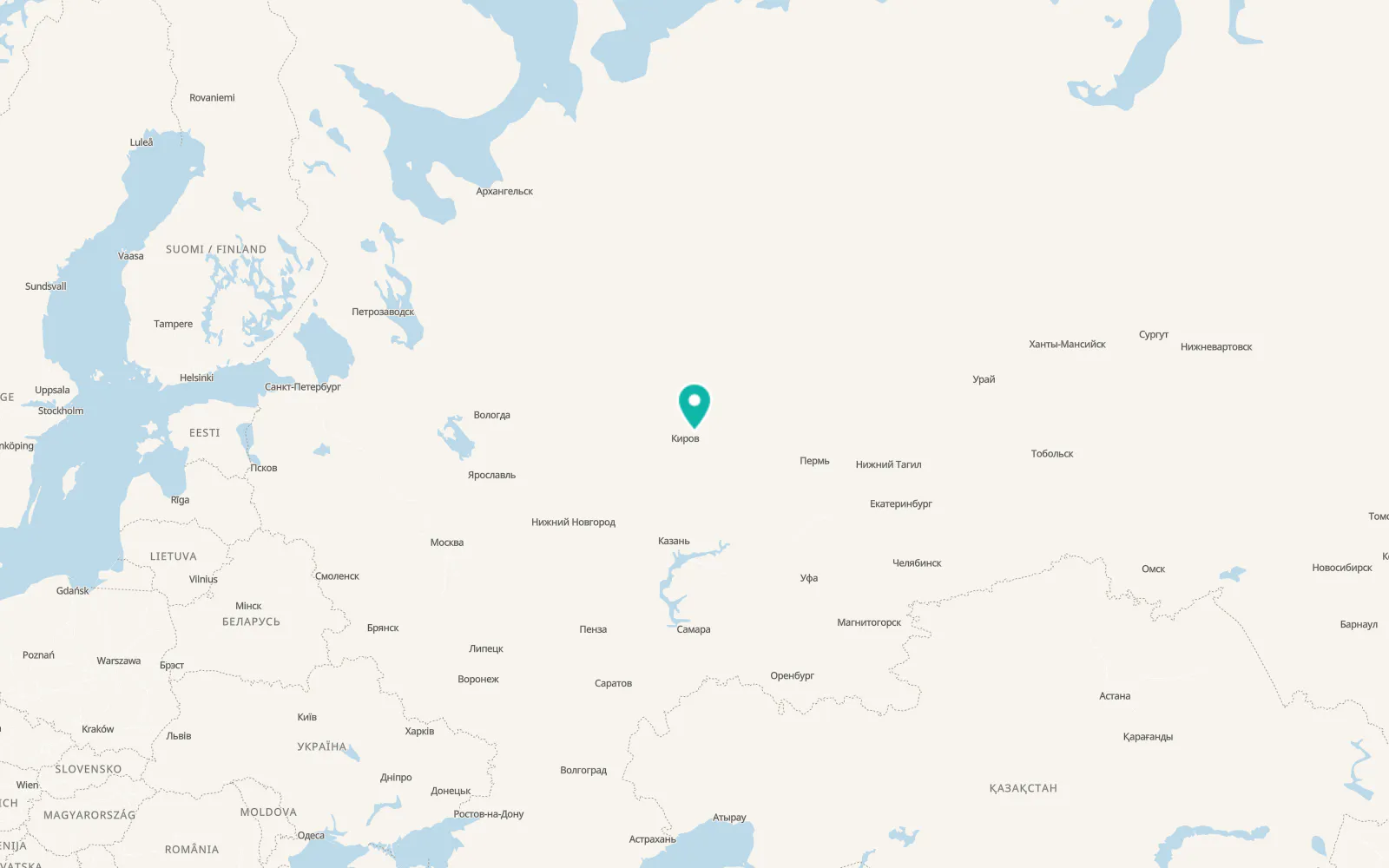Map of Stulovo