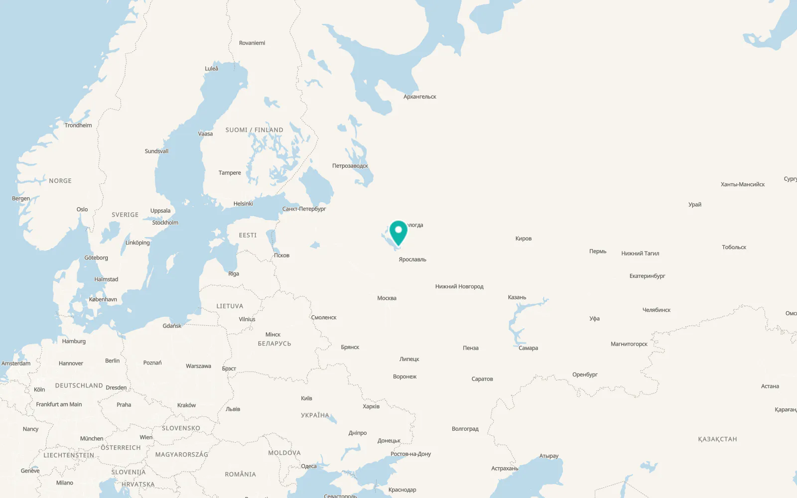 Map of Sudoverf’