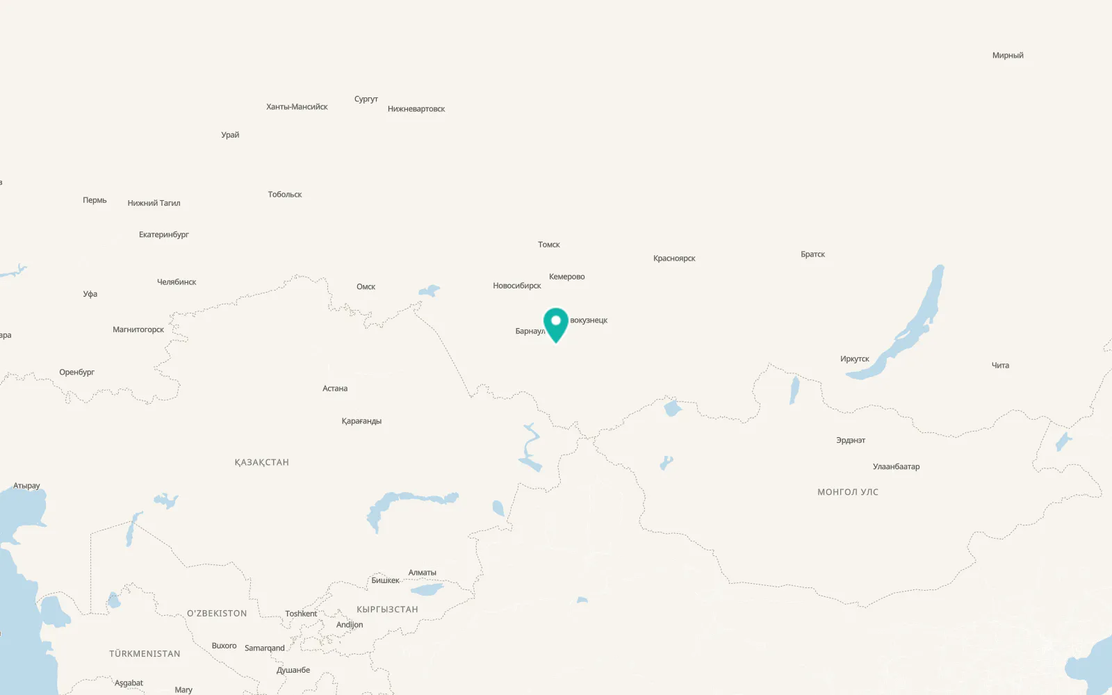 Map of Sukhaya Chemrovka
