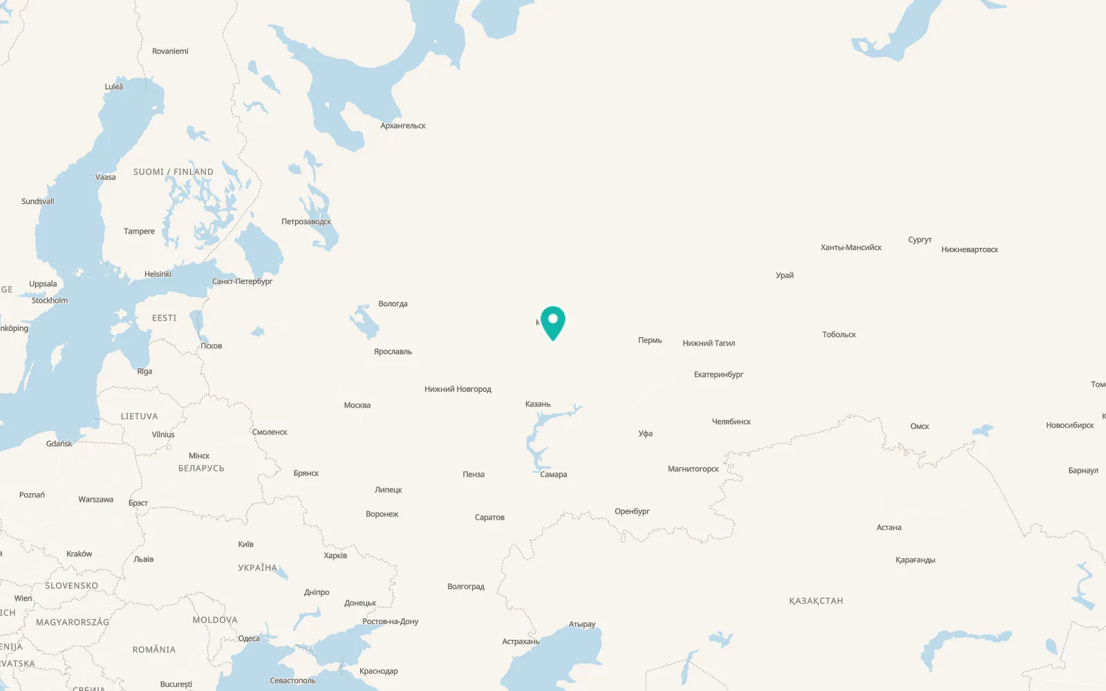 Map of Suna