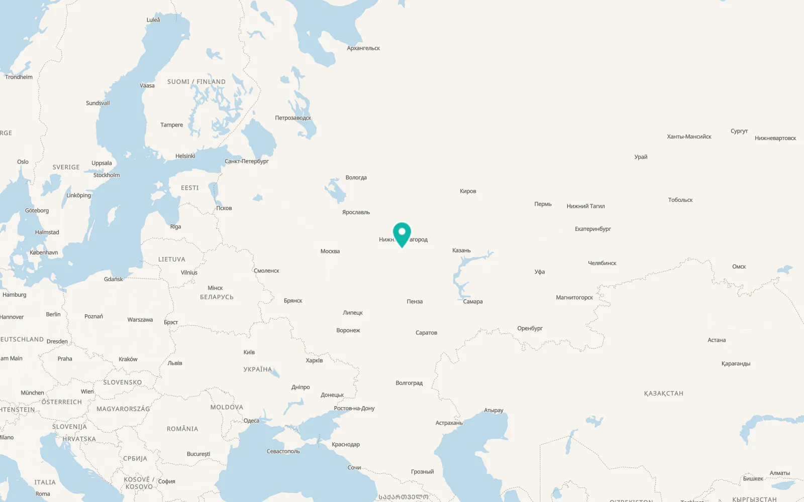 Map of Surovatikha