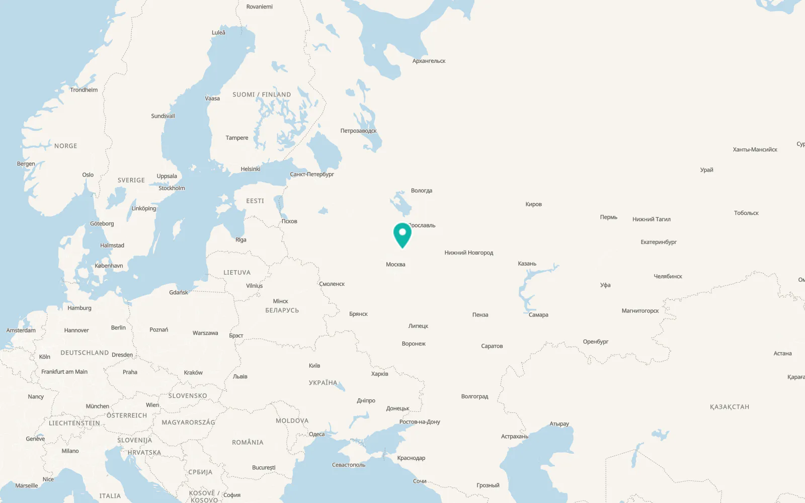 Map of Svatkovo
