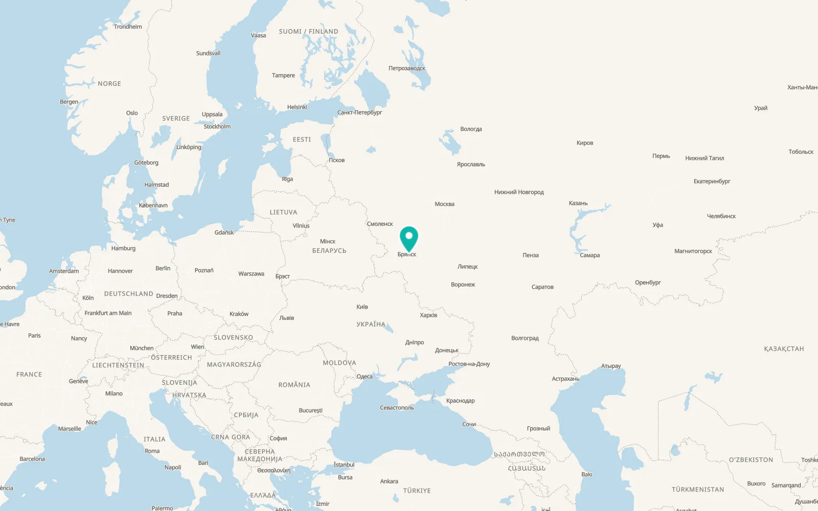 Map of Sven’