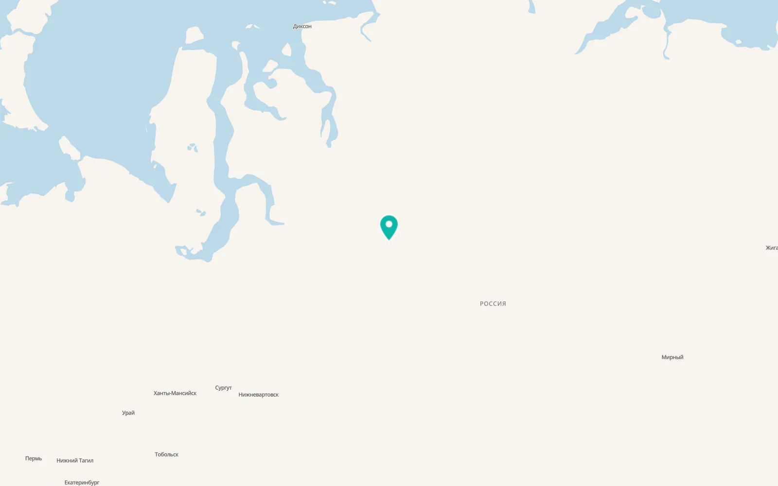 Map of Svetlogorsk