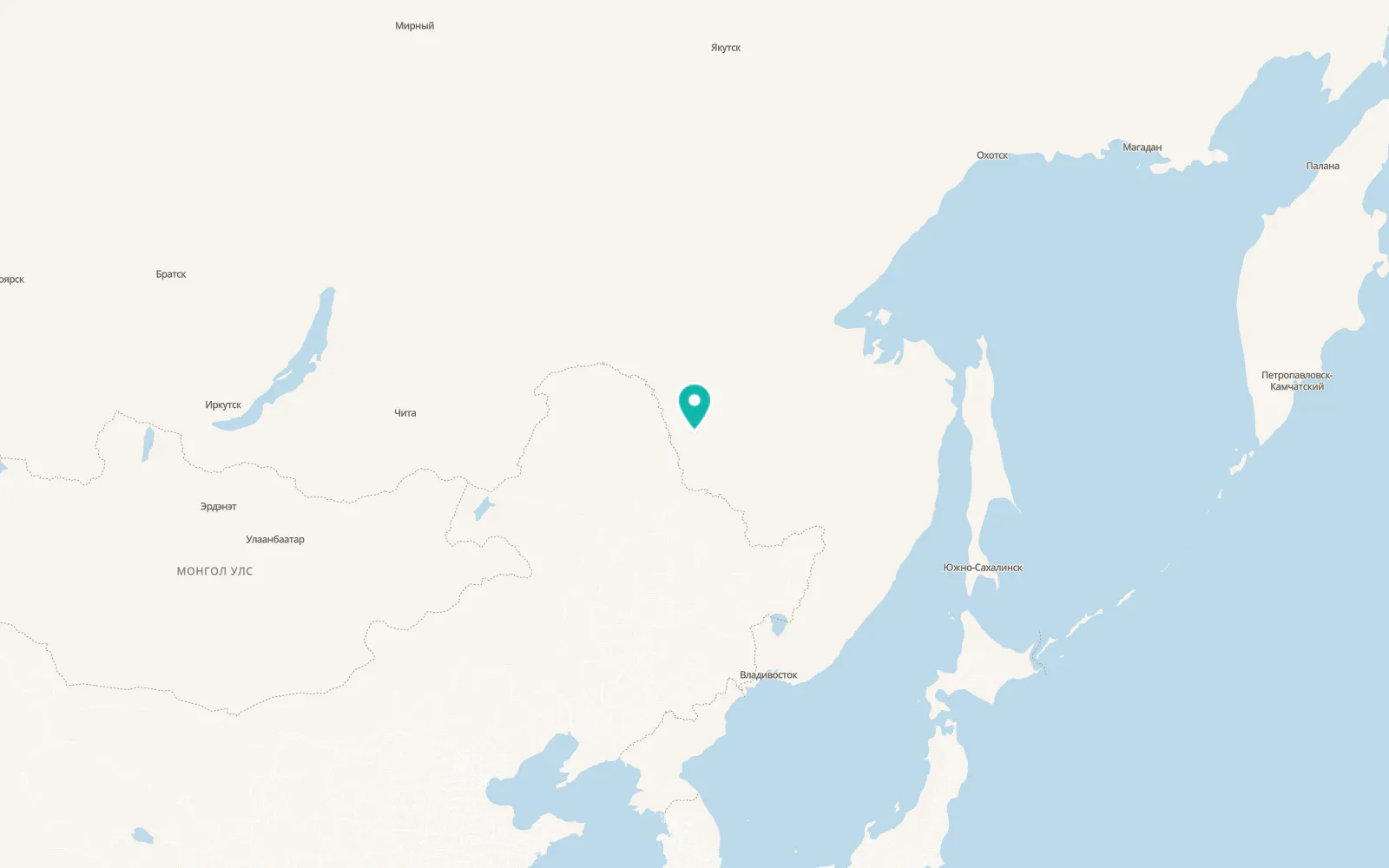 Map of Svobodnyy