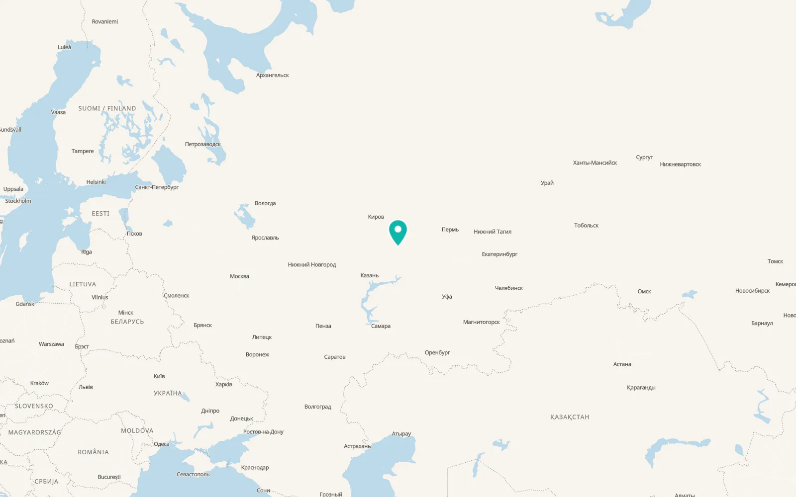 Map of Syumsi
