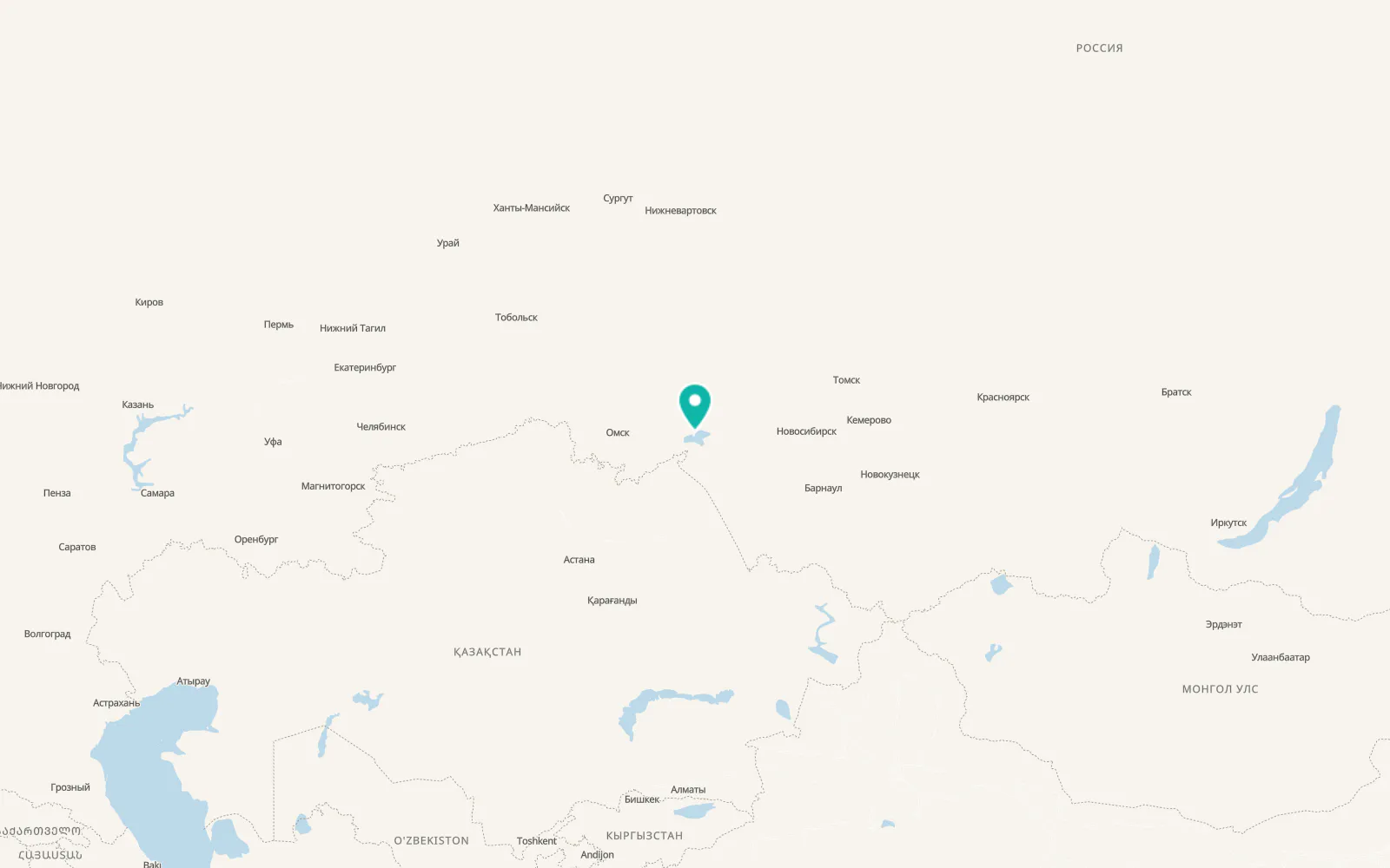 Map of Tagan