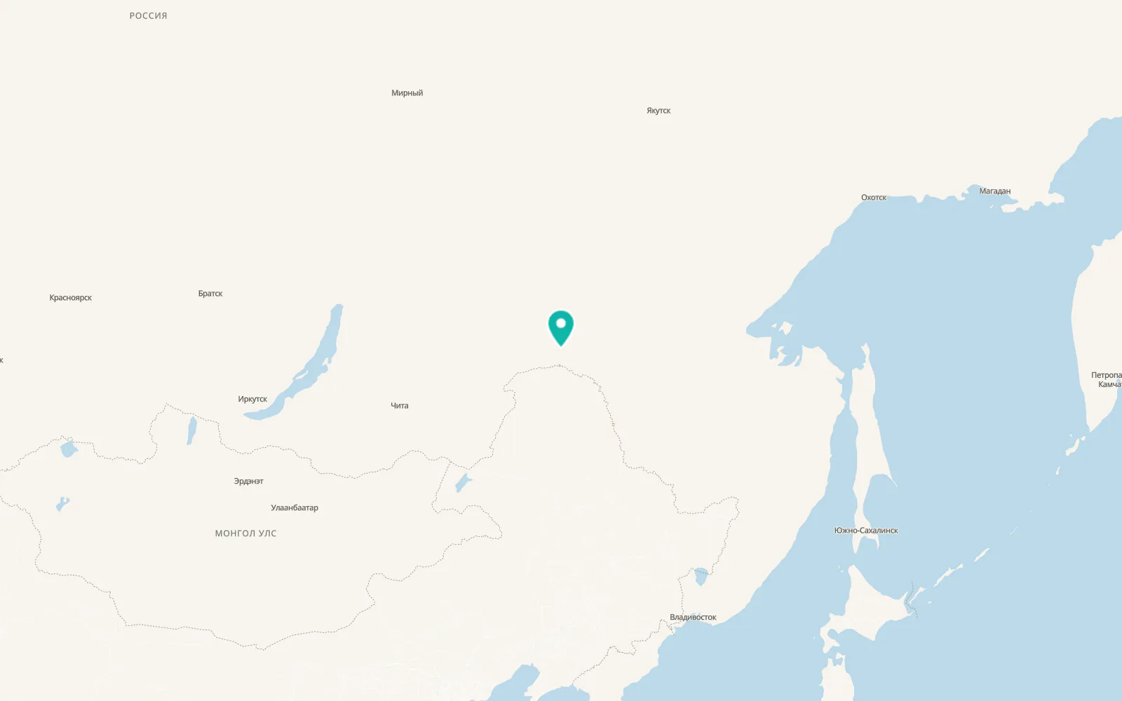Map of Takhtamygda