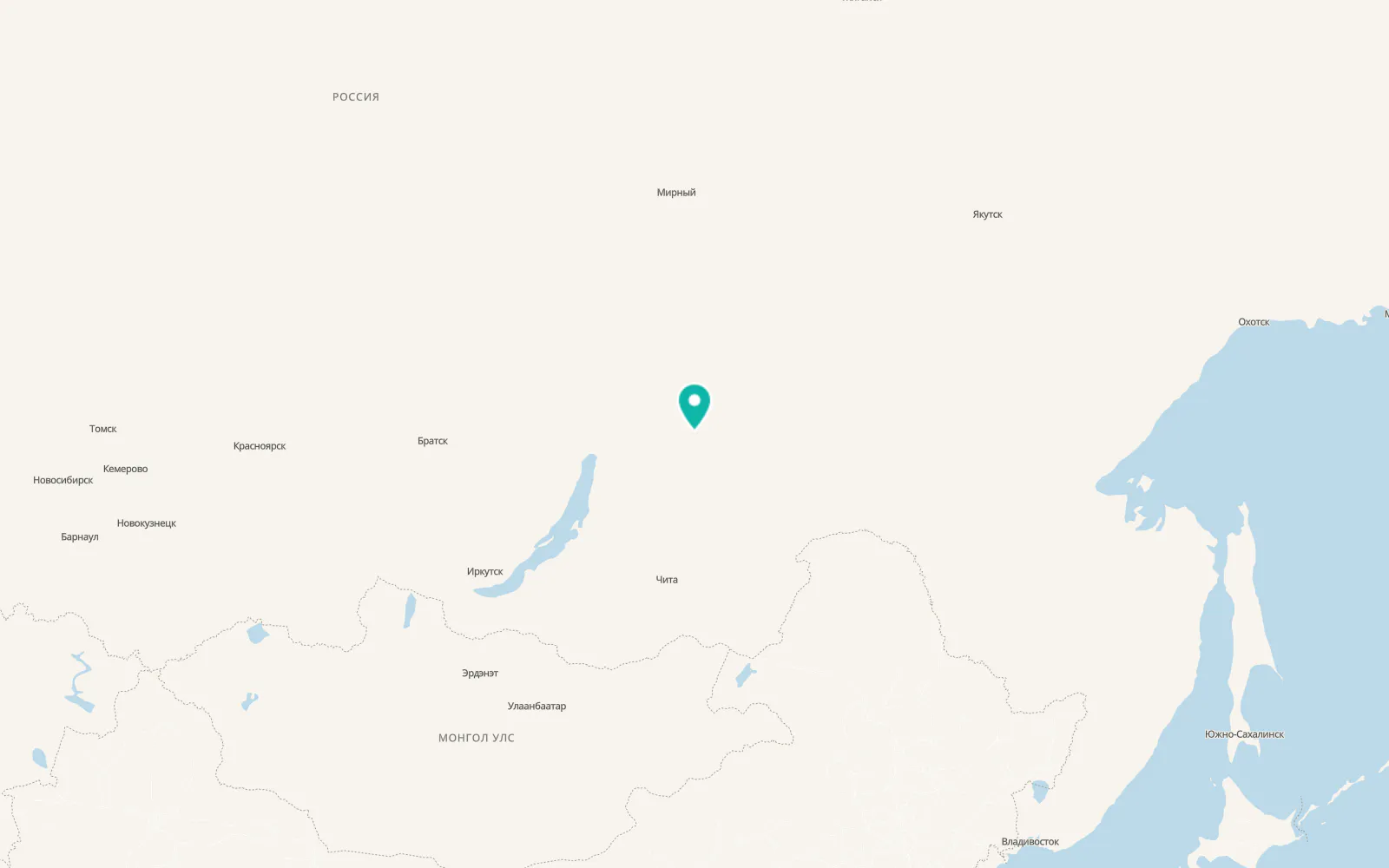 Map of Taksimo