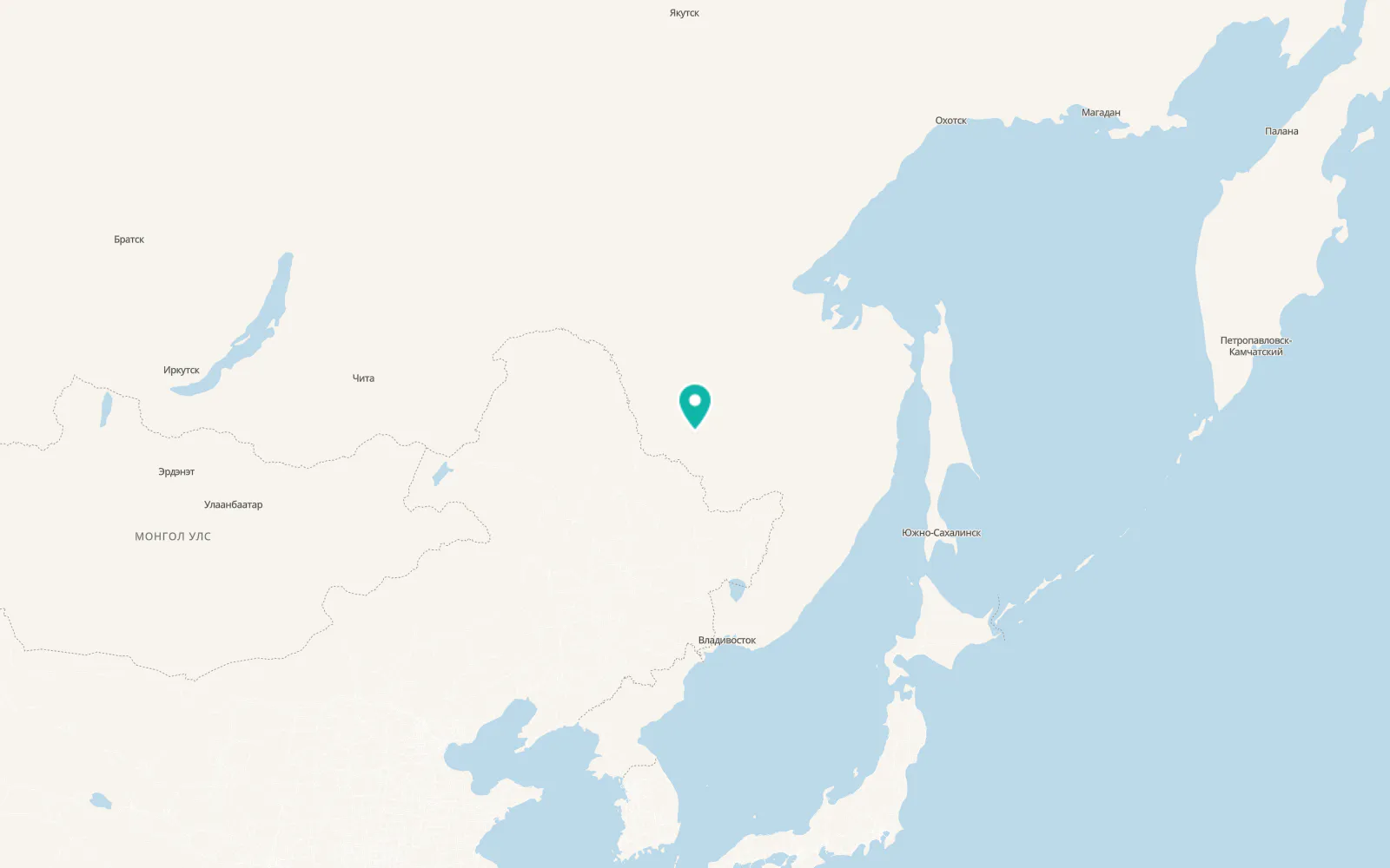 Map of Talakan