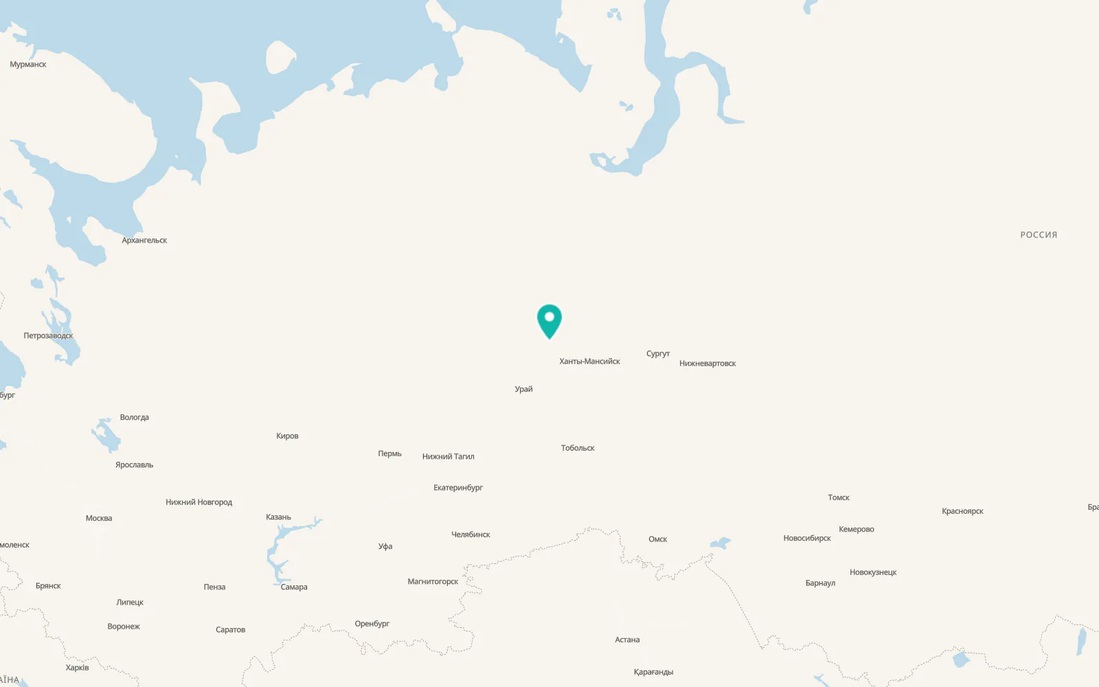 Map of Talinka