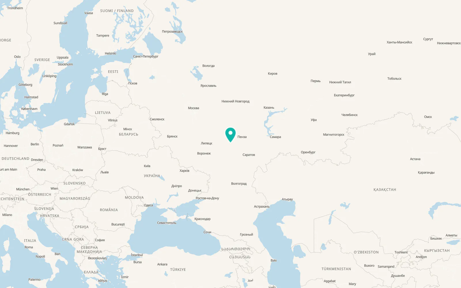 Map of Tamala