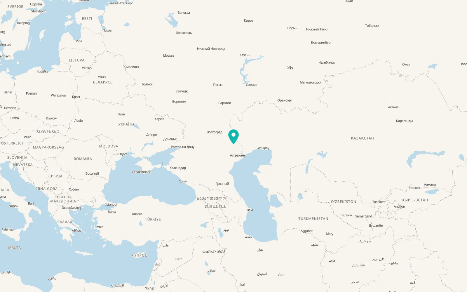 Map of Tambovka