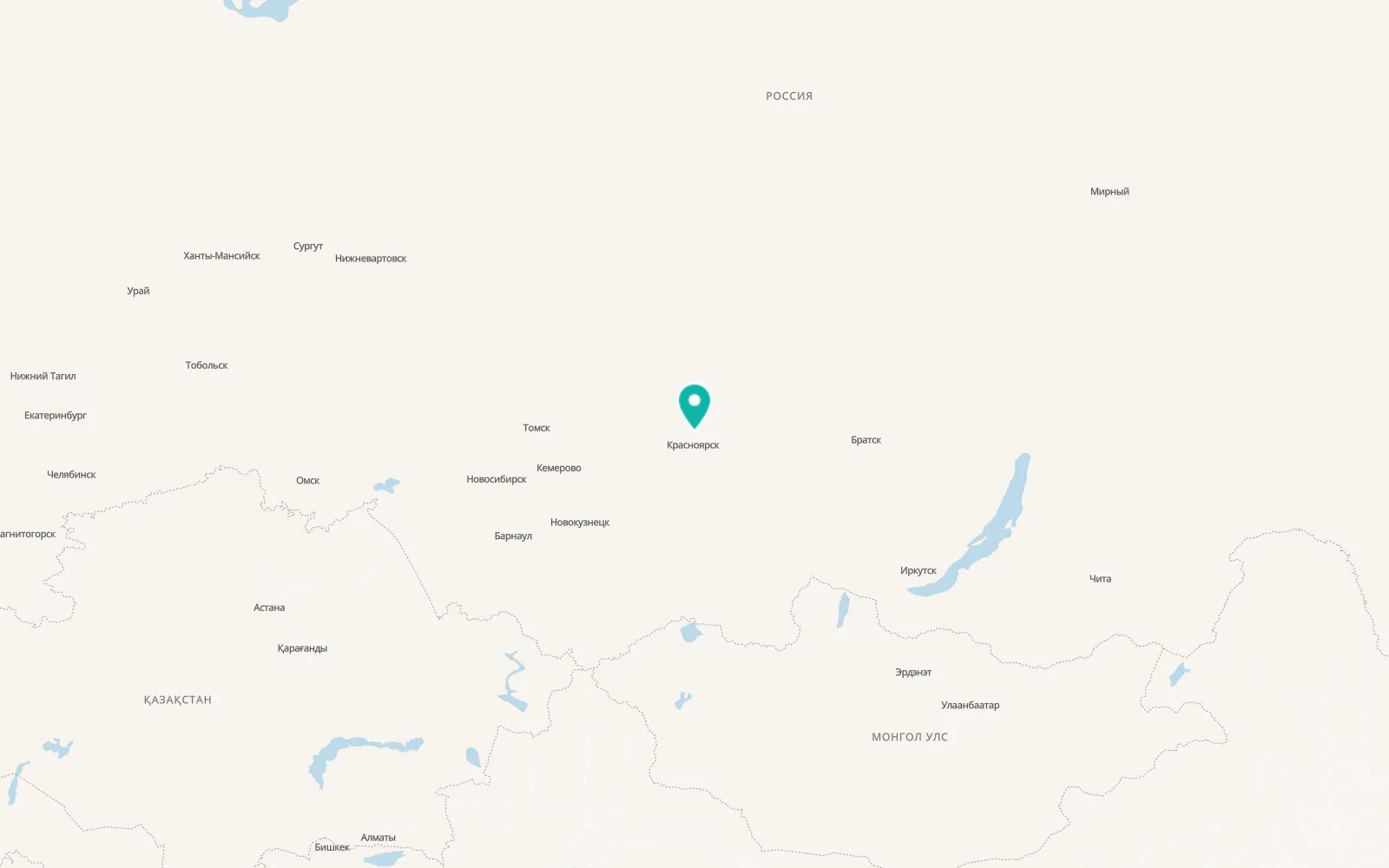 Map of Taskino