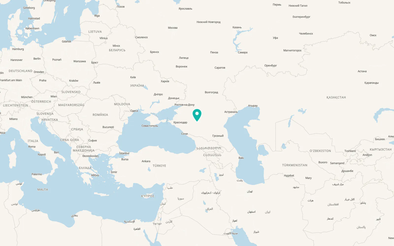 Map of Tatarka