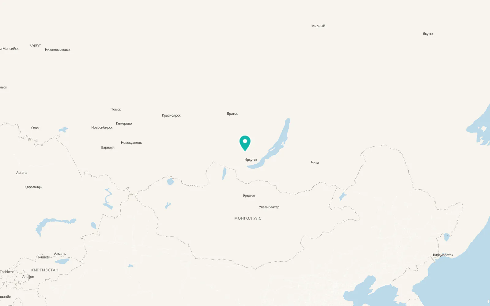 Map of Tayturka