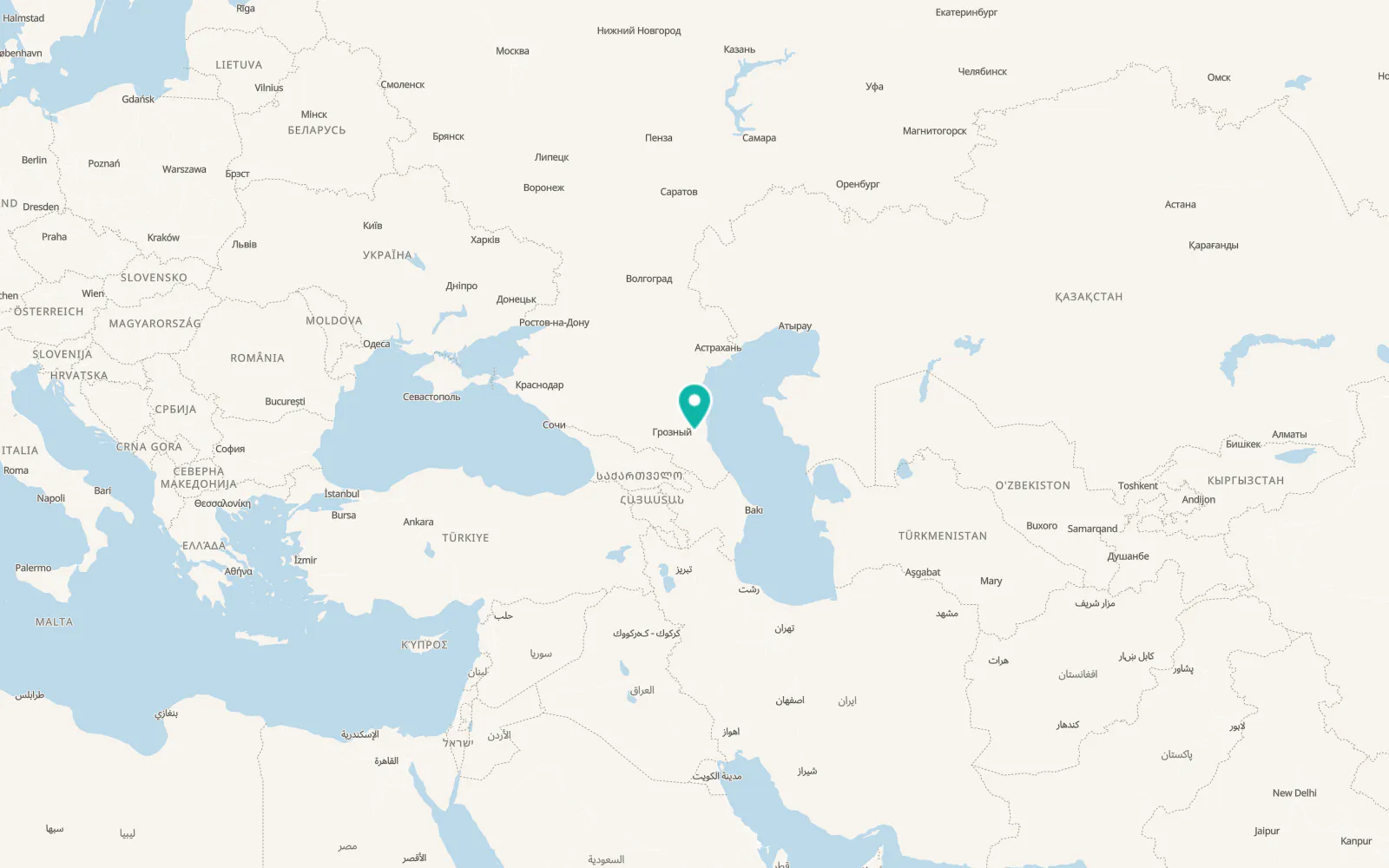 Map of Temiraul