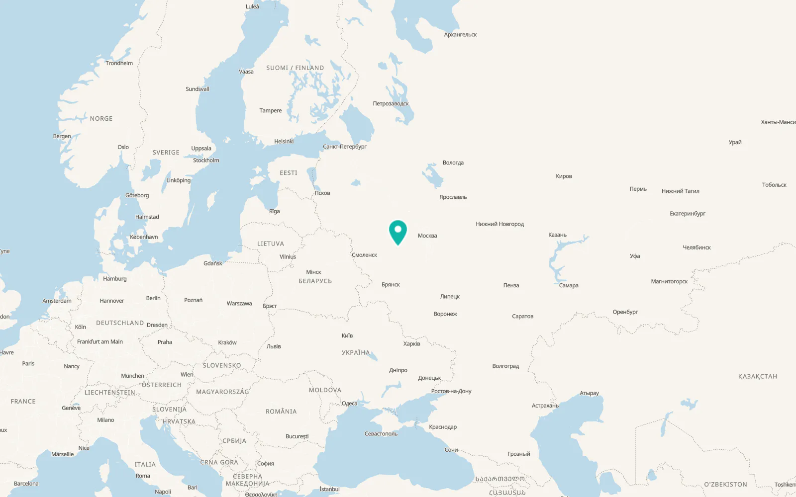 Map of Tëmkino