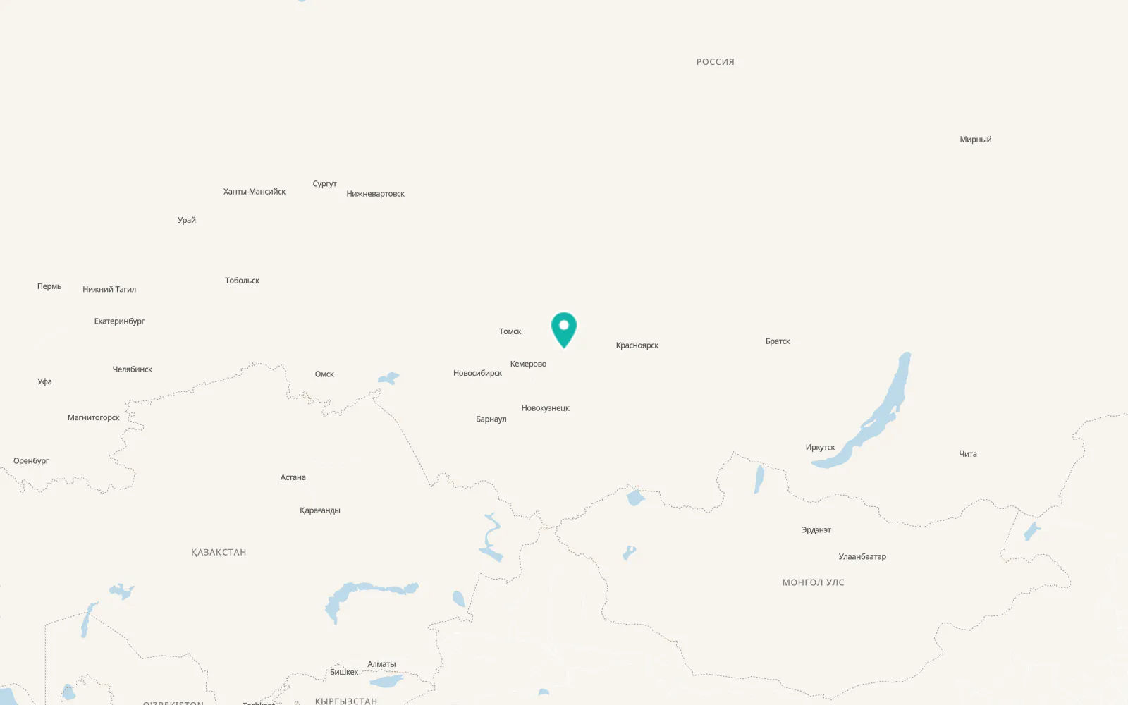 Map of Tisul’