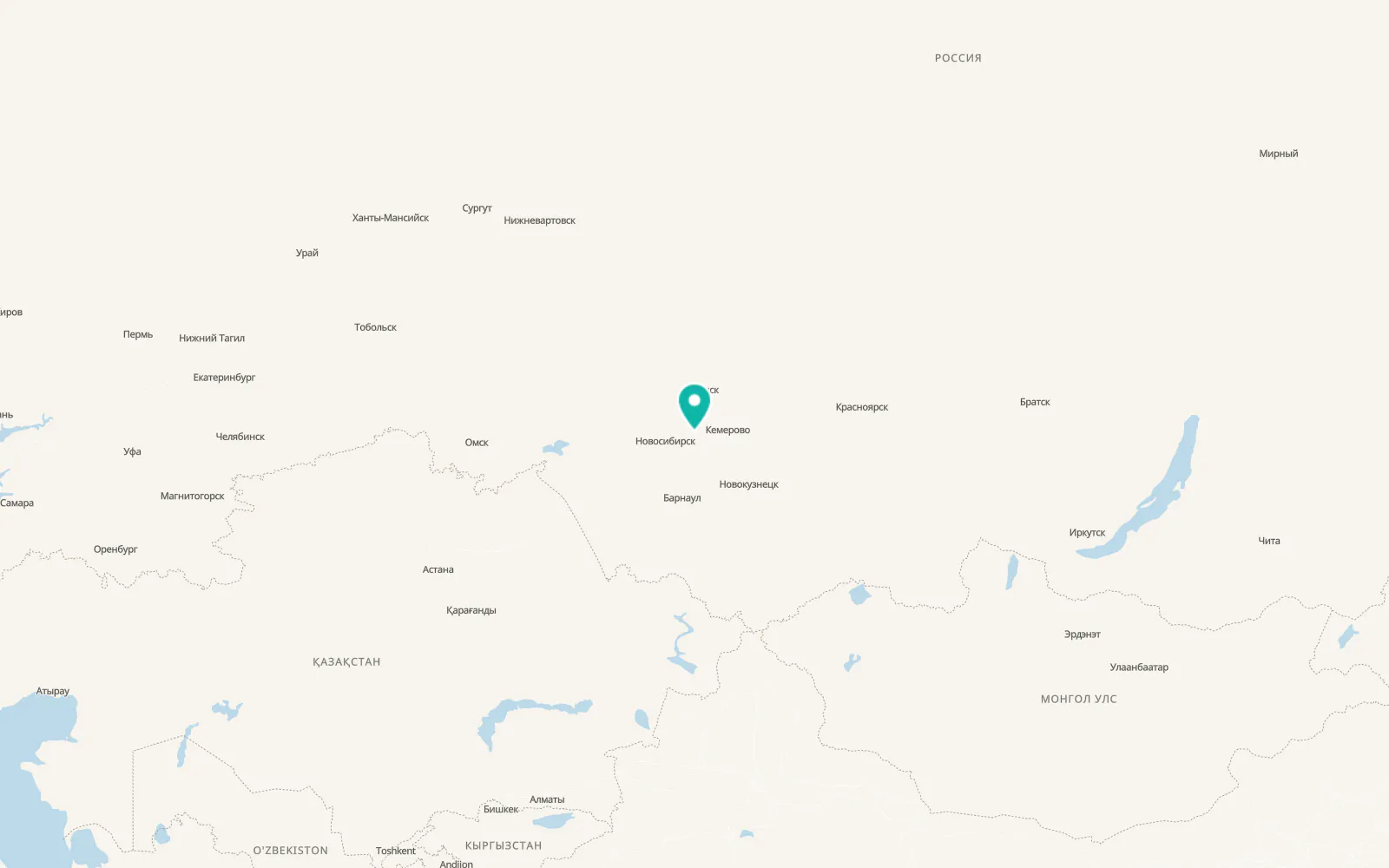 Map of Toguchin